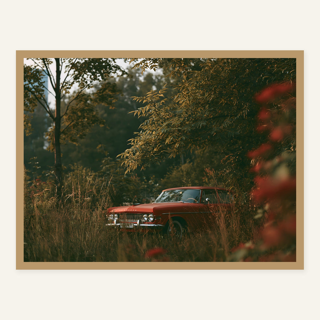 Rust in the Grass — Wood frame