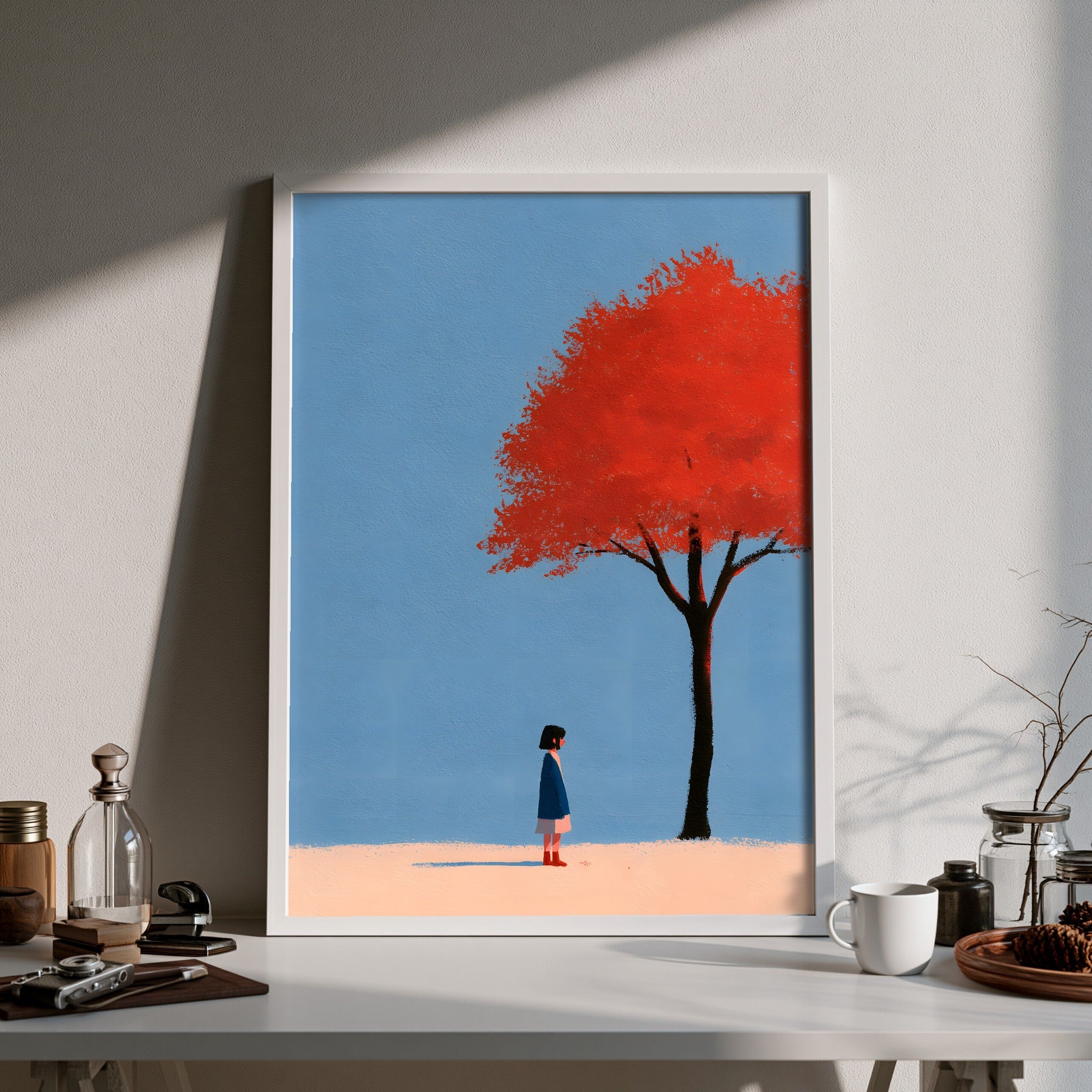Soft Turning — art print by paintmoon