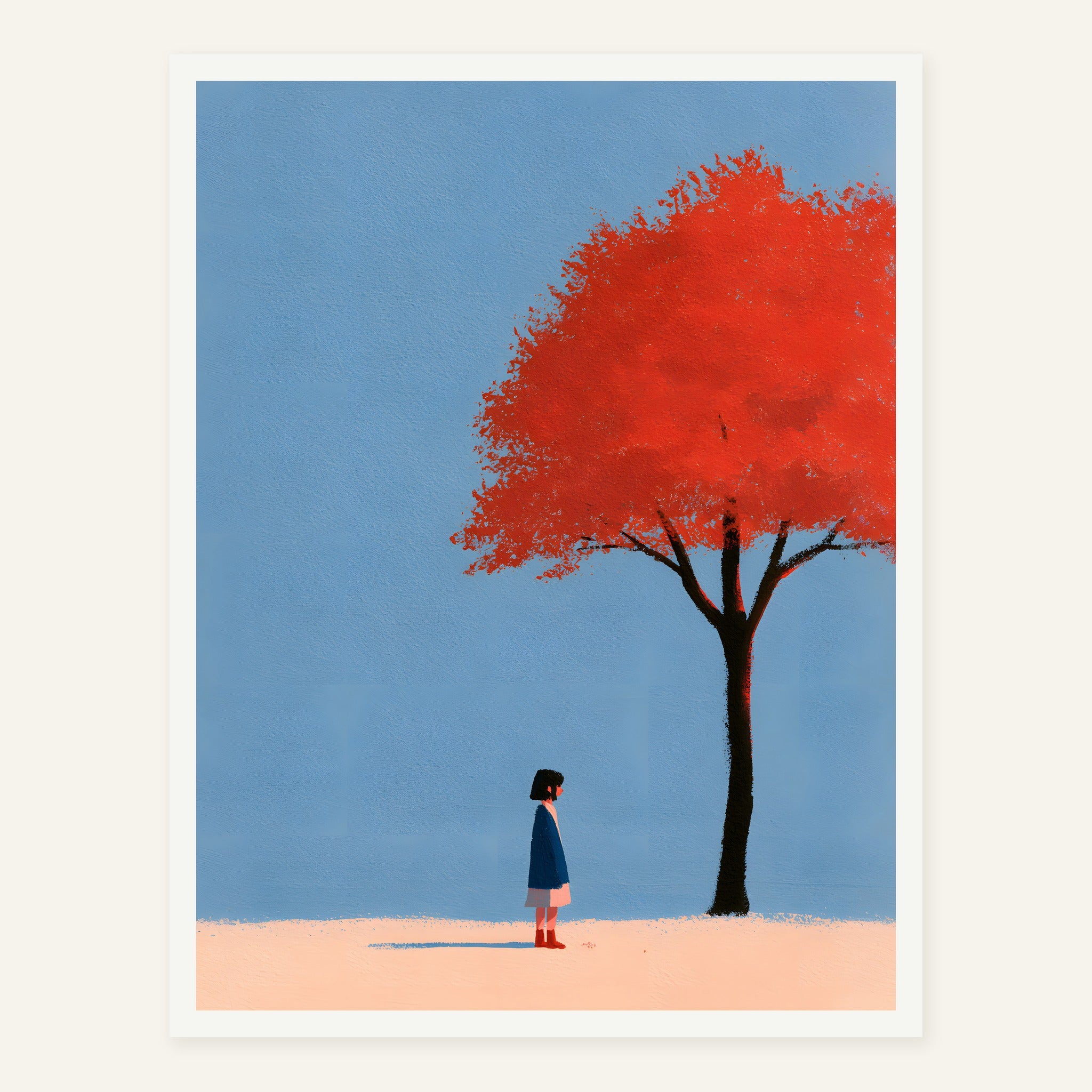 Soft Turning — White frame