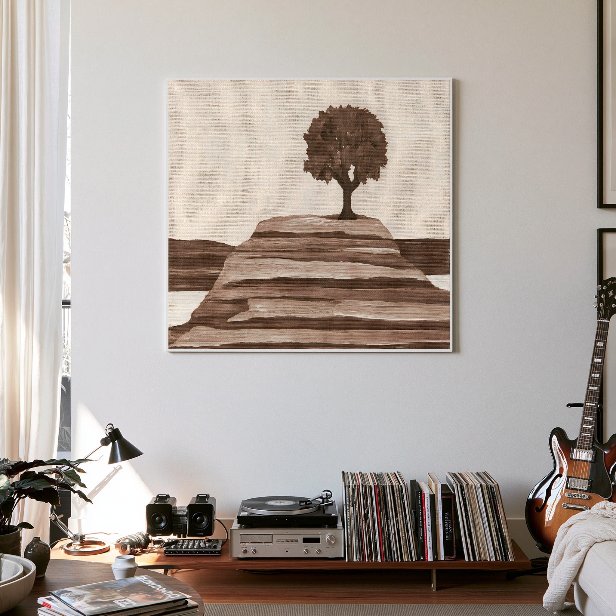 Quiet Gravity — art print by paintmoon