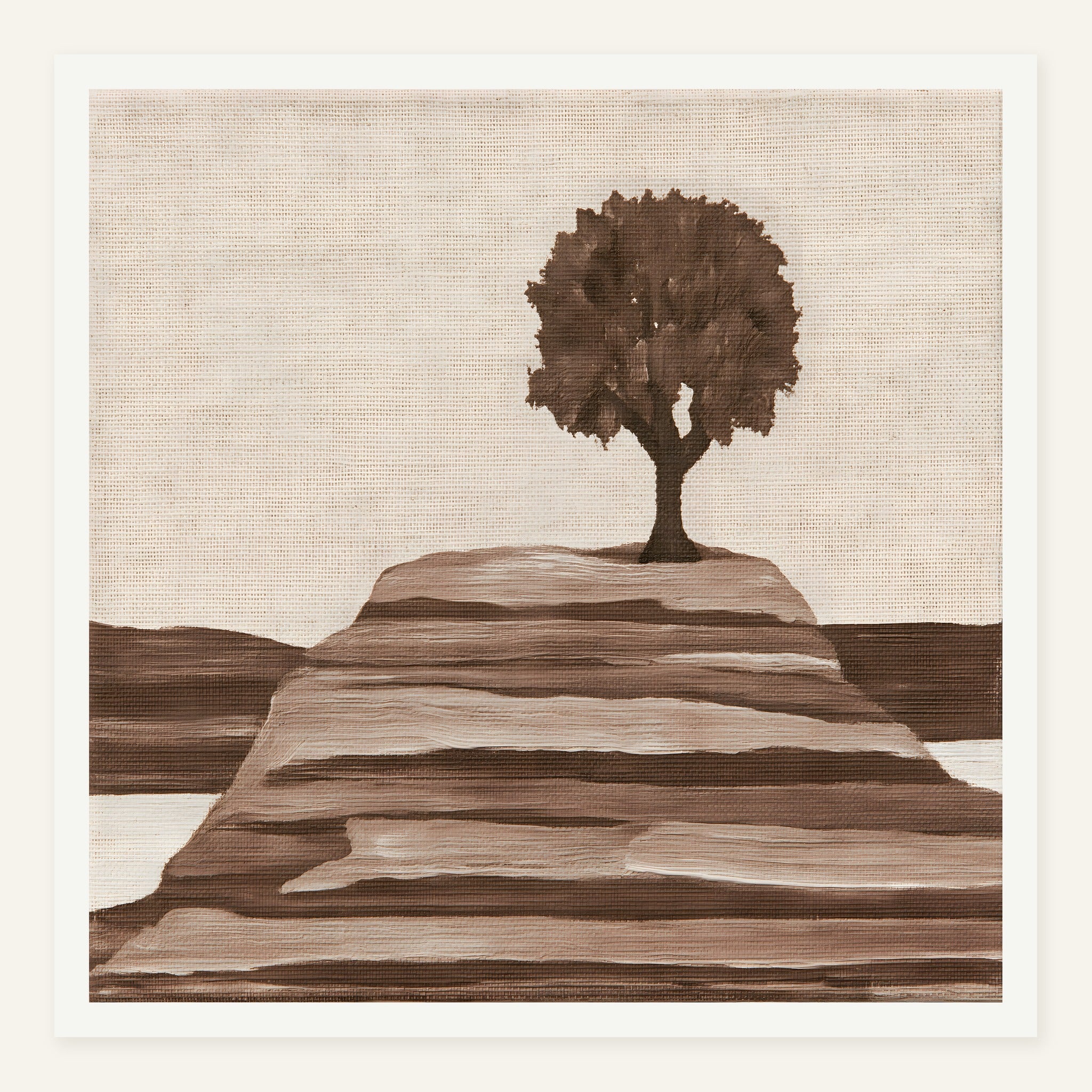 Quiet Gravity — White frame