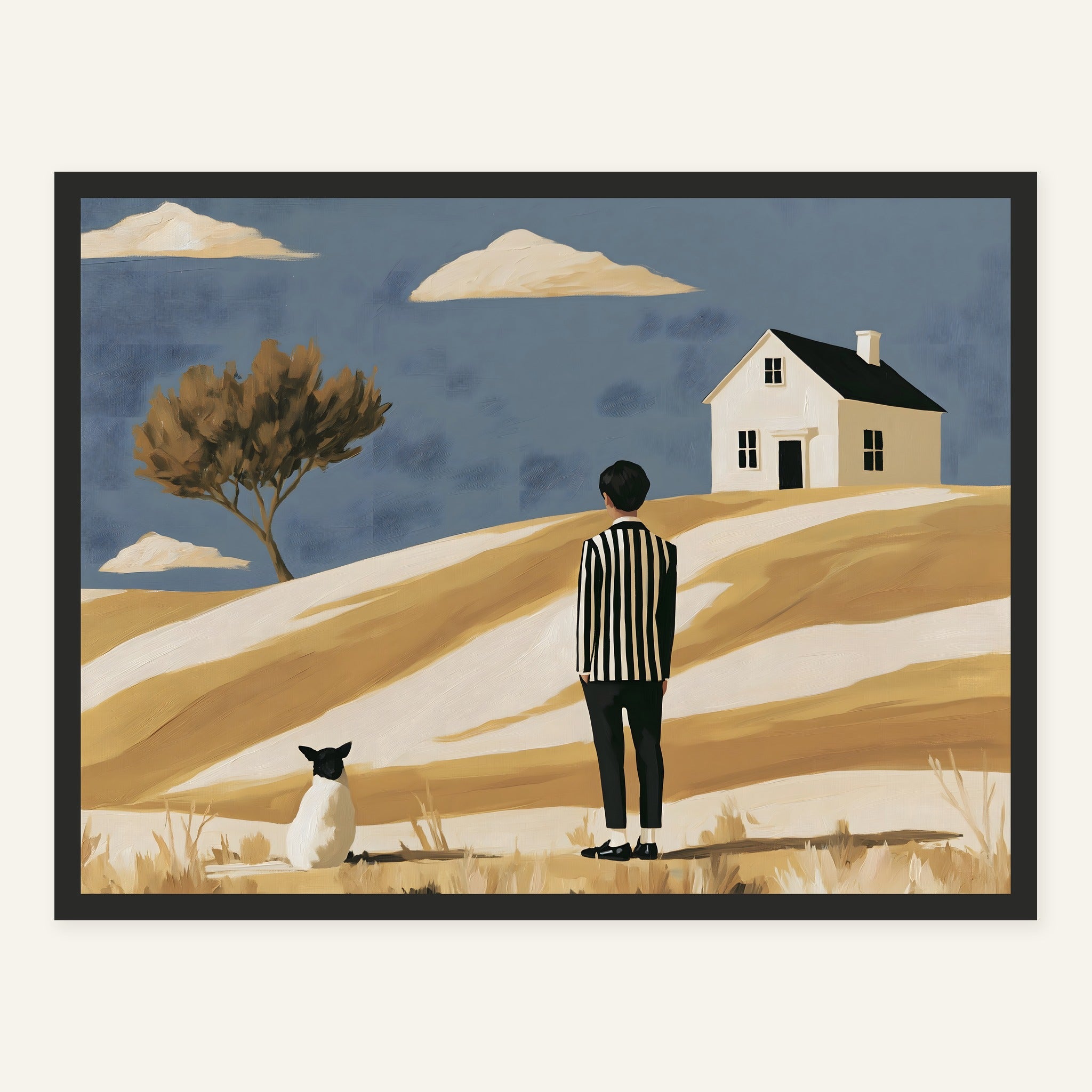 Dune Hushed House — Black frame
