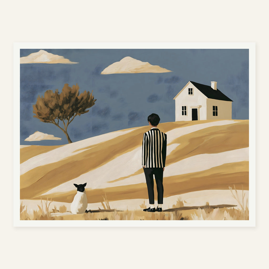 Dune Hushed House — White frame