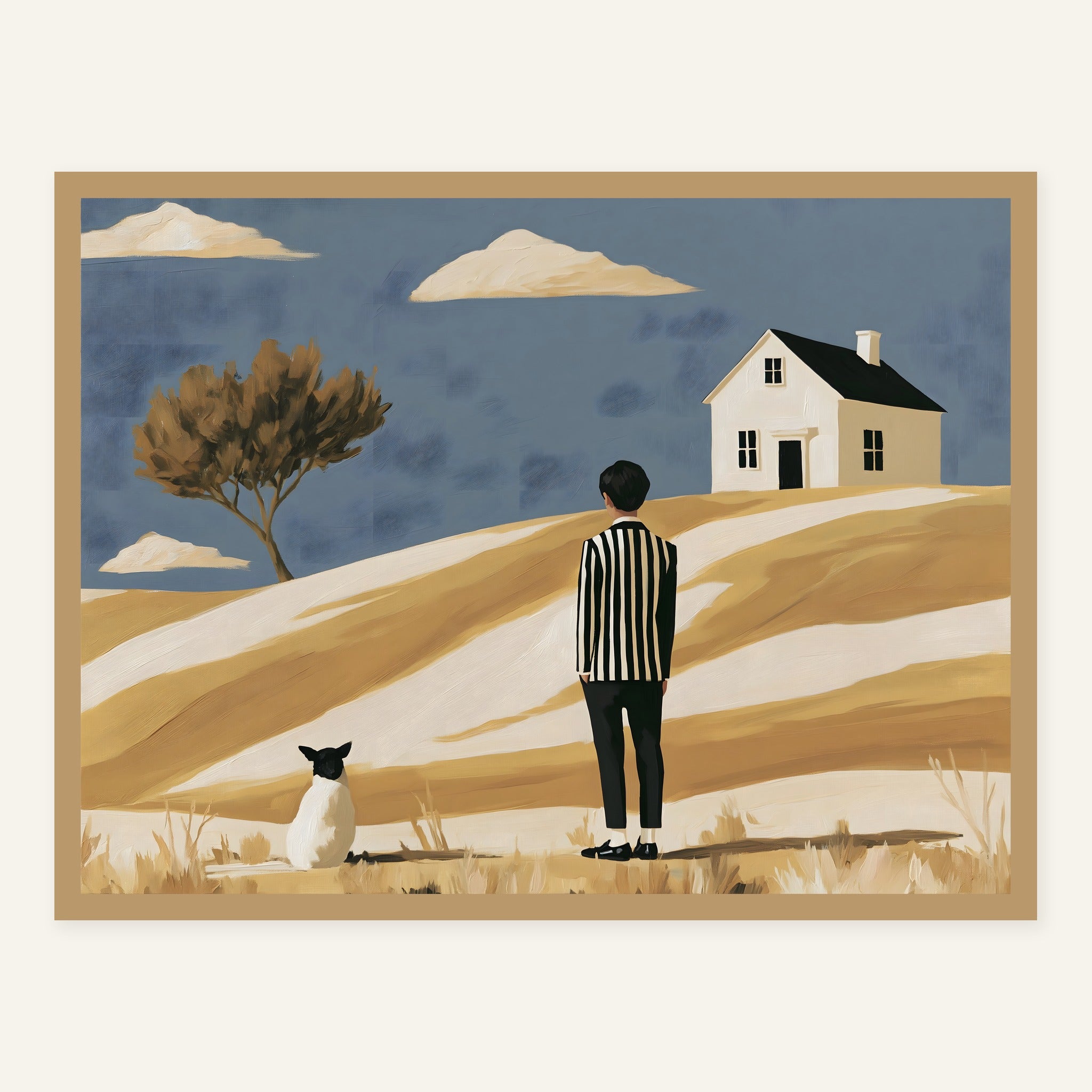 Dune Hushed House — Wood frame