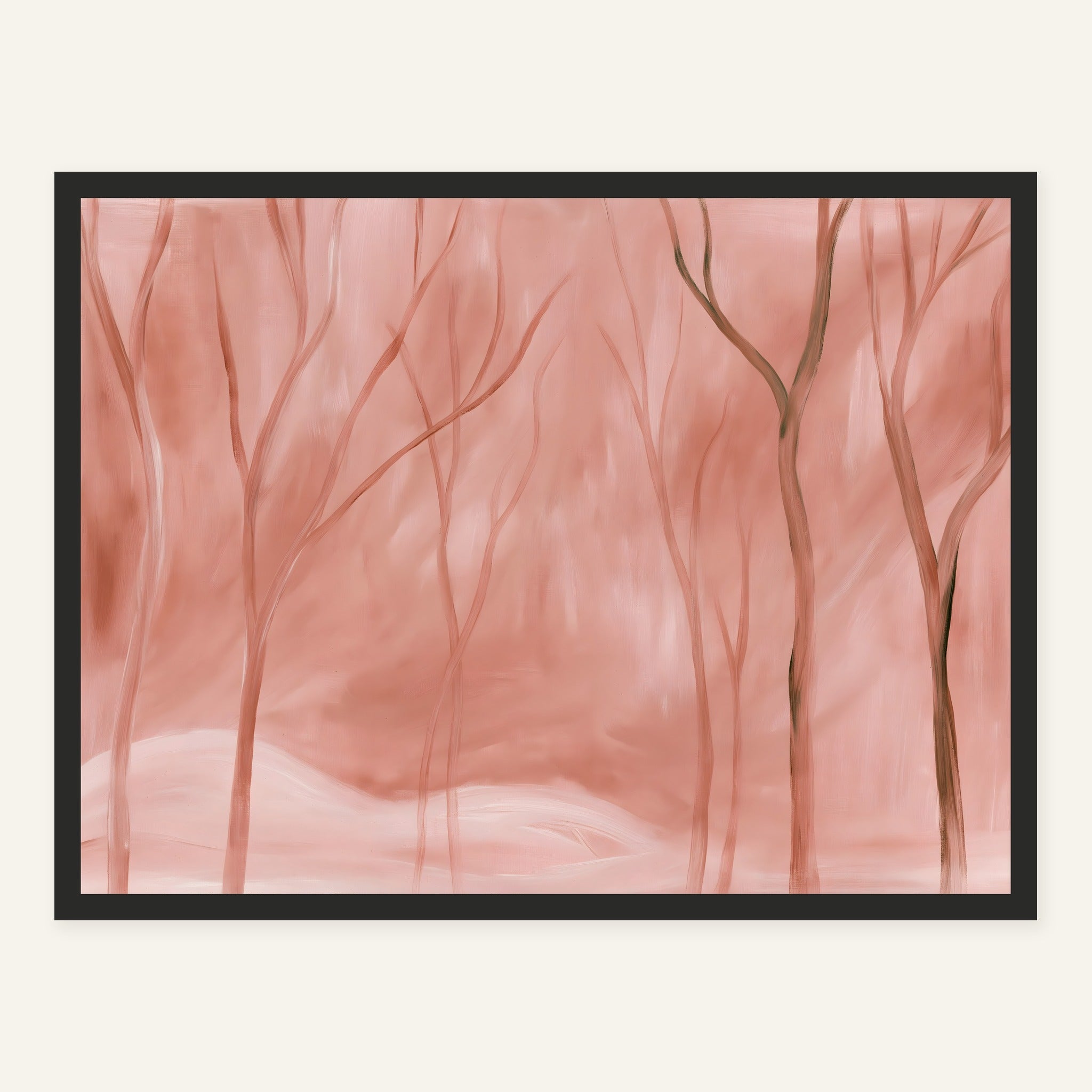 Pastel Drift — Black frame