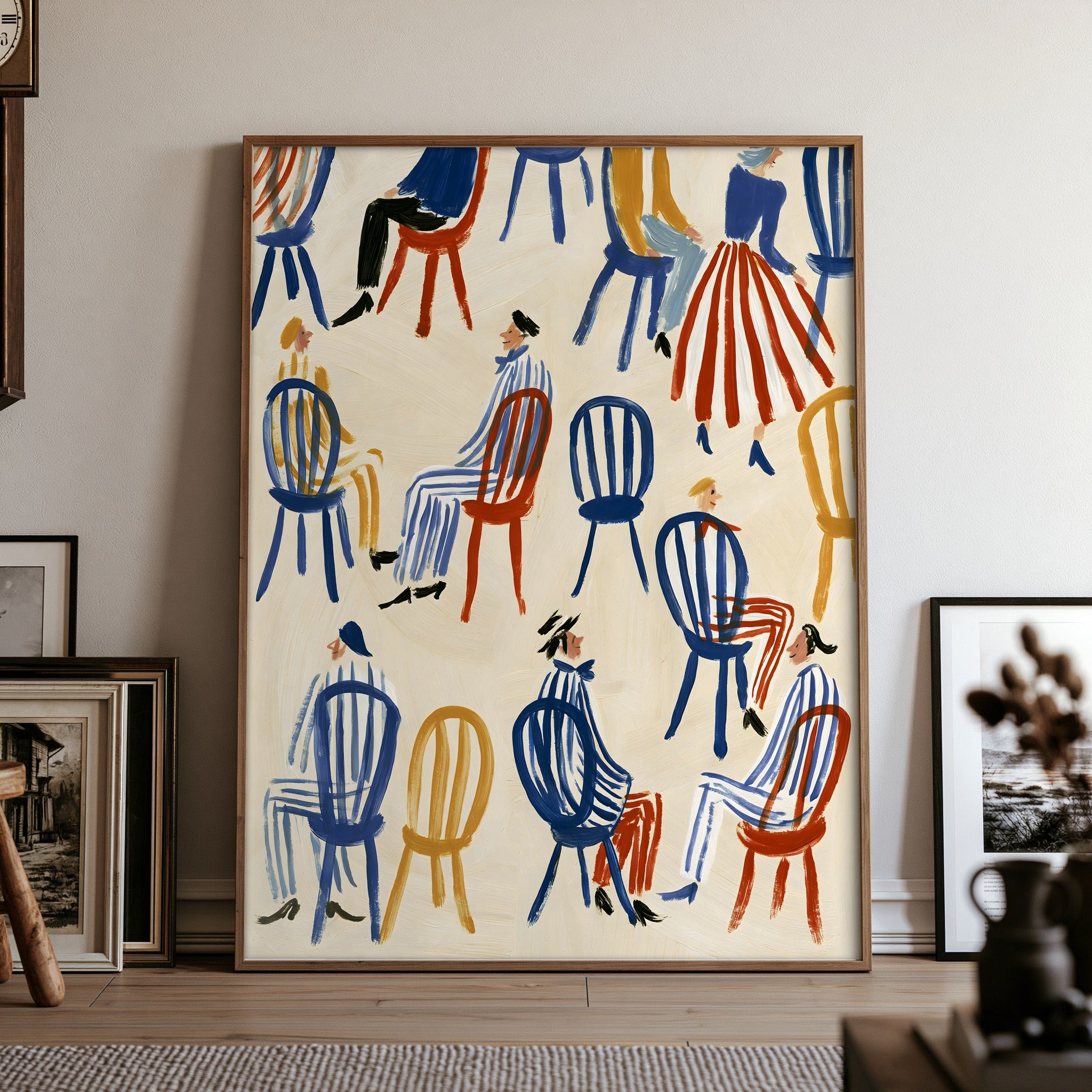 Dancing Umbrae — art print by paintmoon