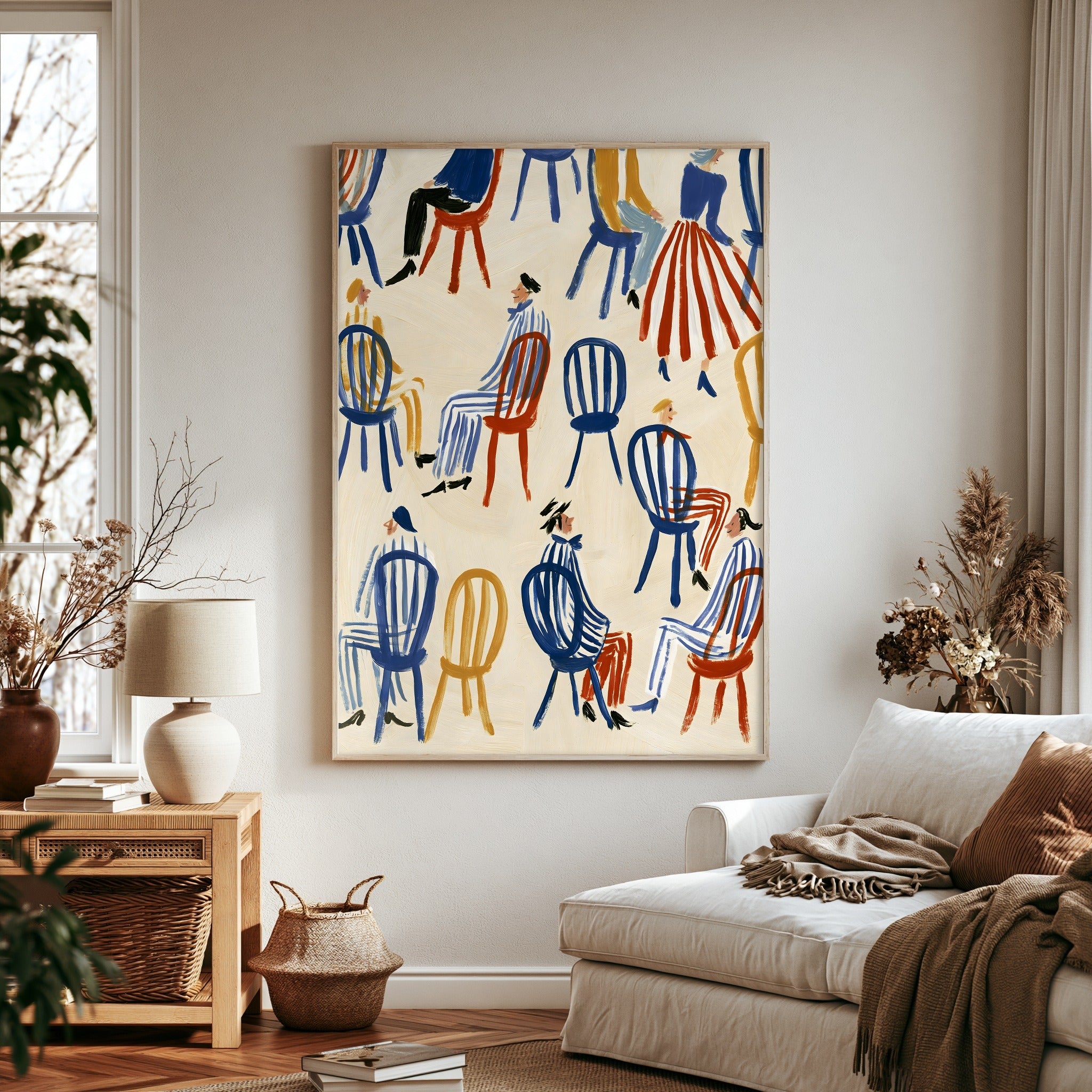 Dancing Umbrae — art print by paintmoon