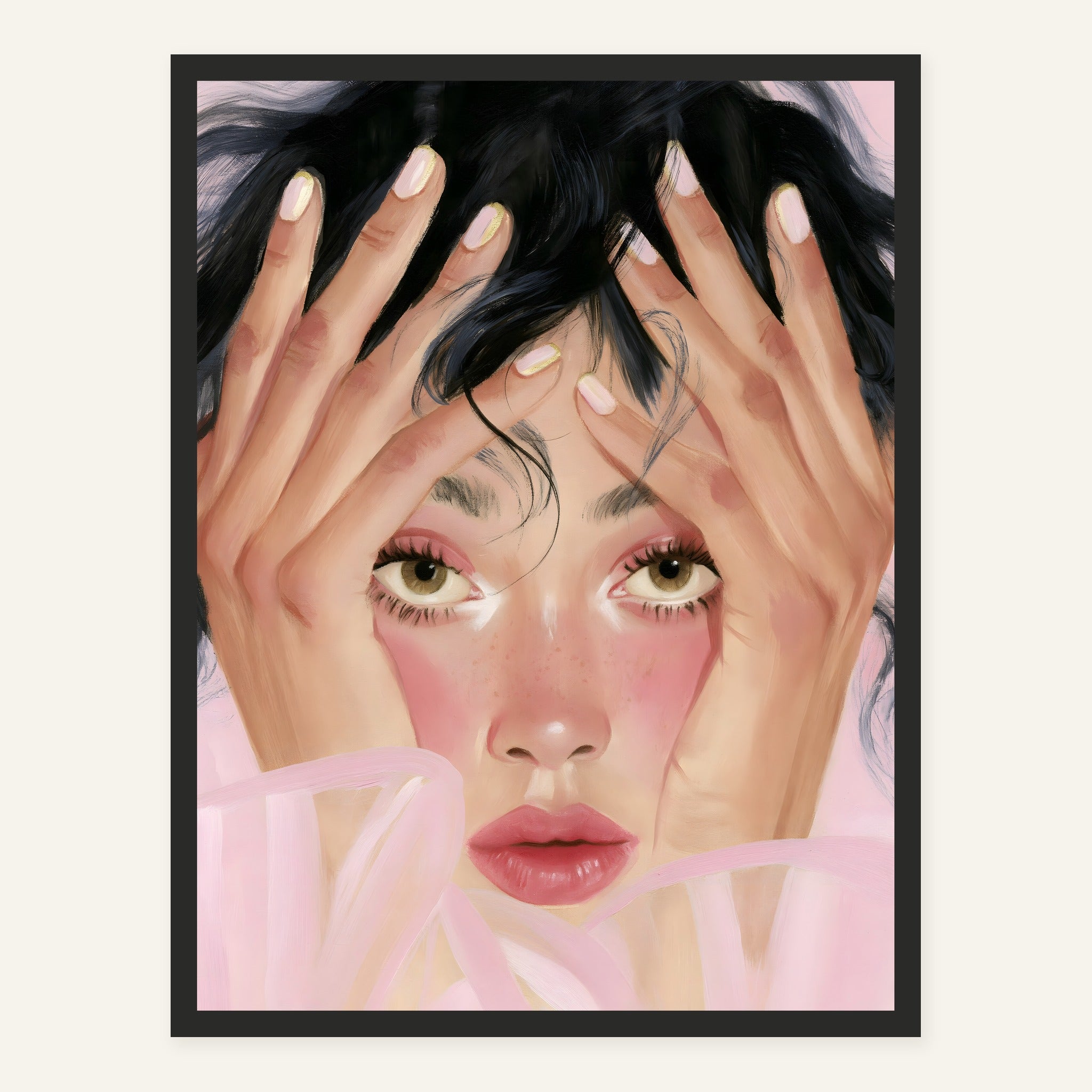 Ribbonfold Lullaby — Black frame