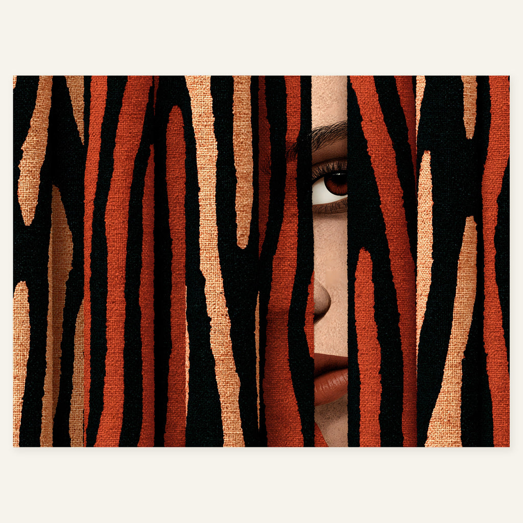 Peeking Pulse — art print by paintmoon