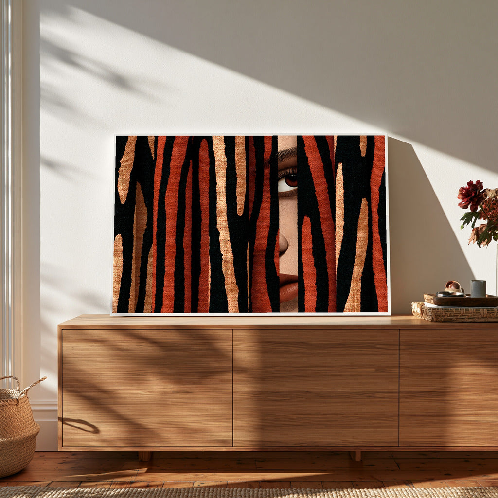 Peeking Pulse — art print by paintmoon