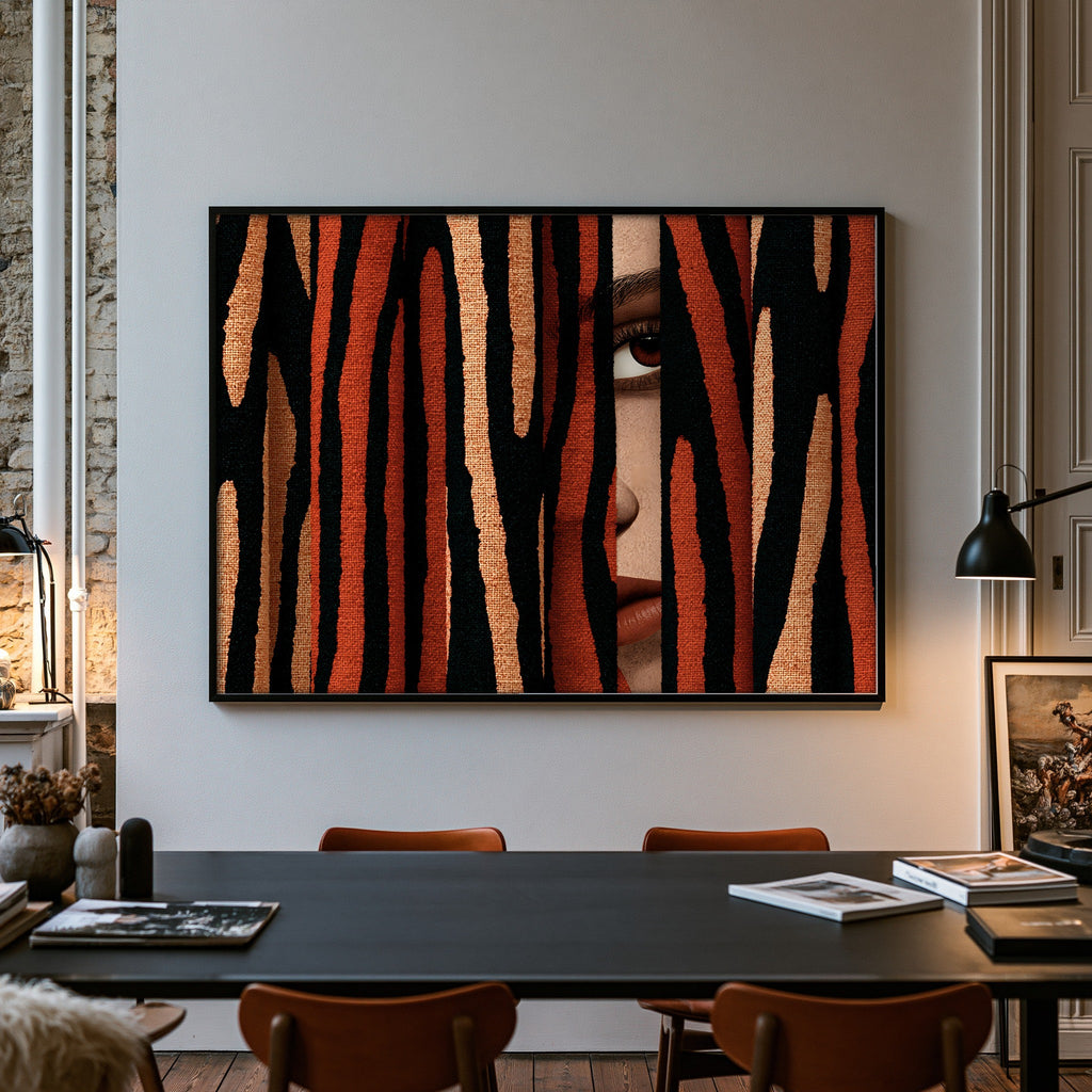 Peeking Pulse — art print by paintmoon