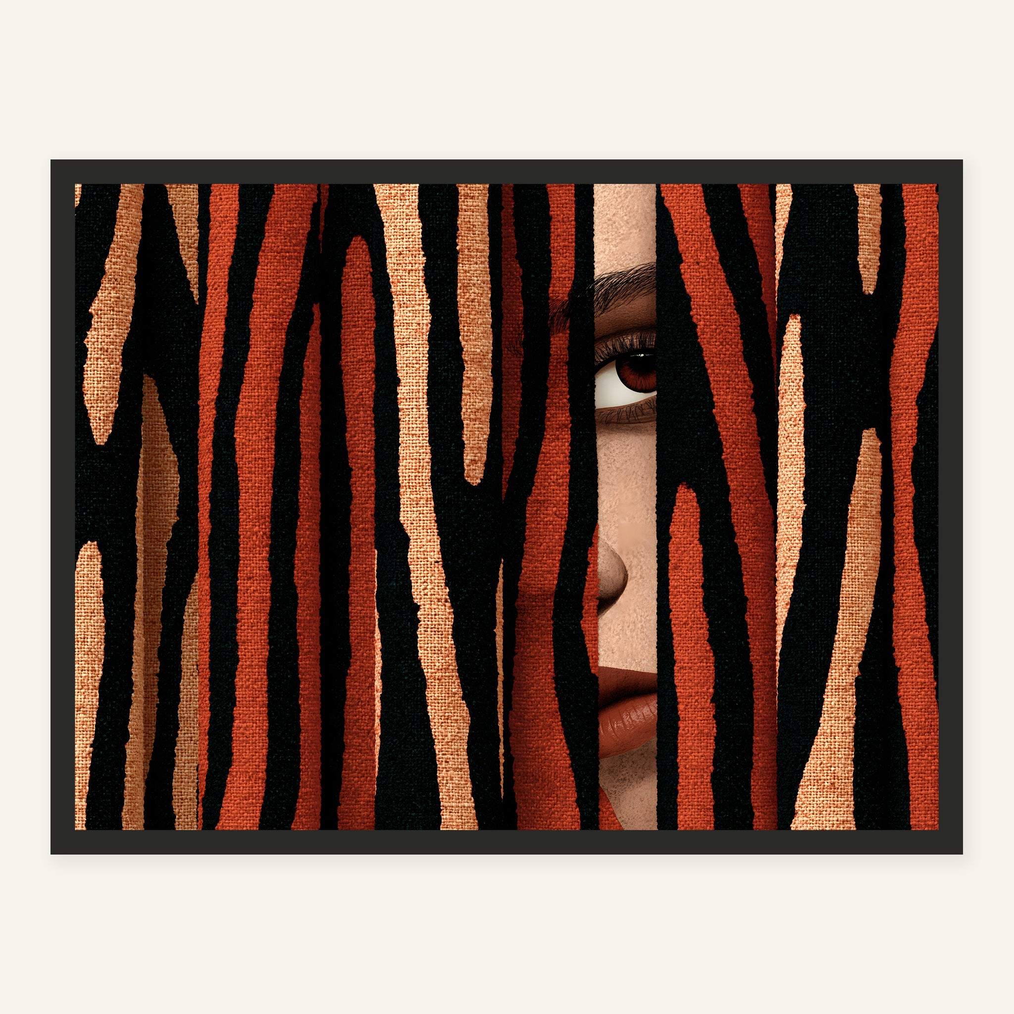 Peeking Pulse — Black frame