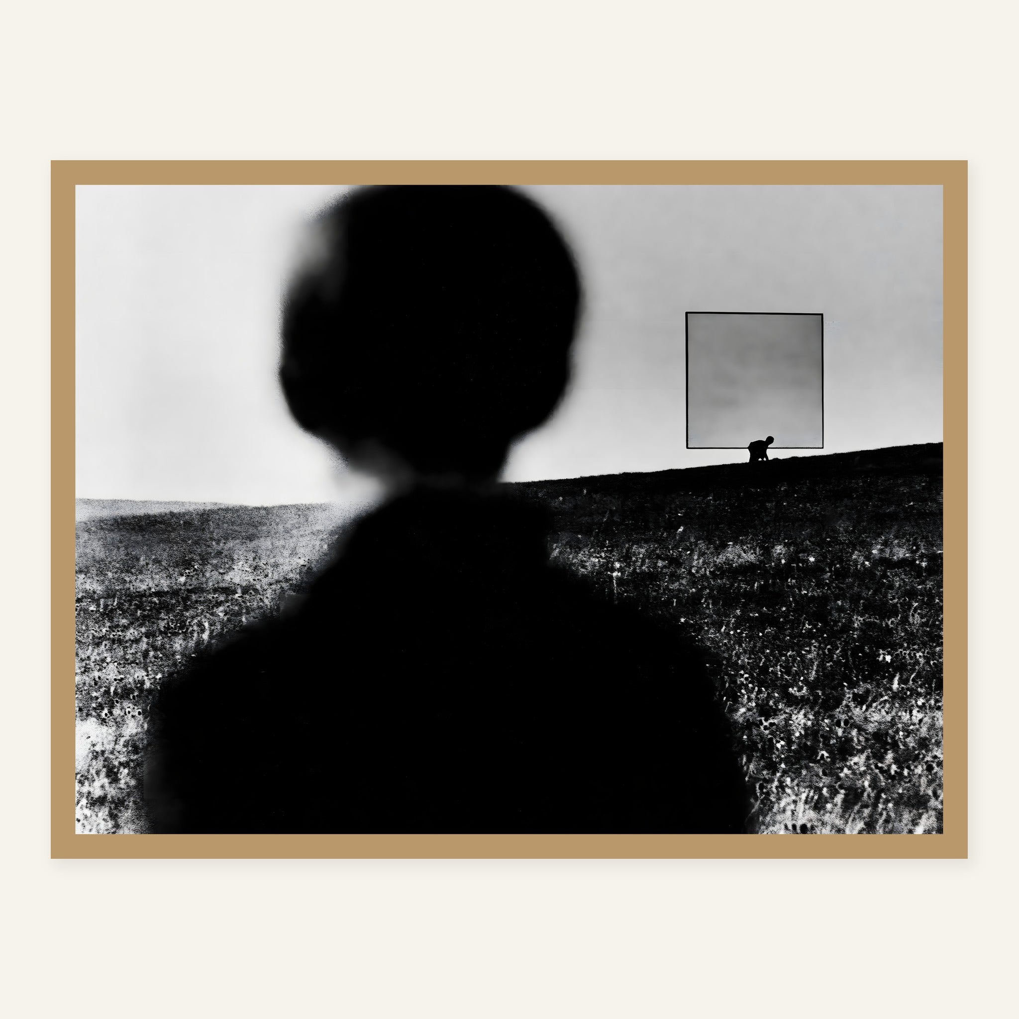 Square Hush — Wood frame