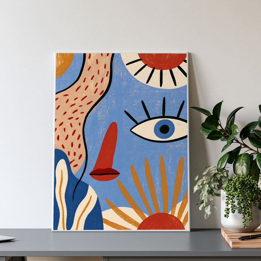 Violet Pulse — art print by paintmoon