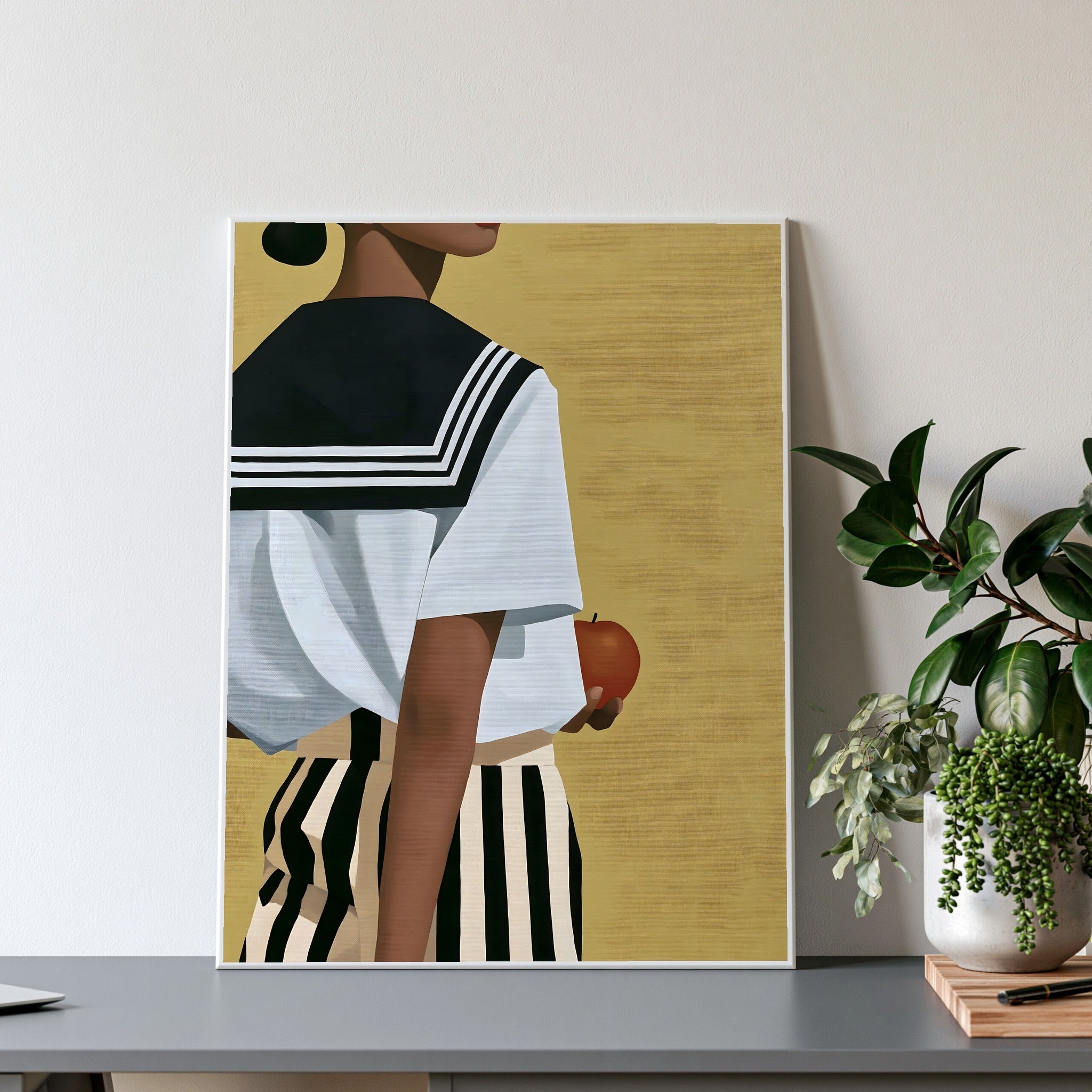 Side Step — art print by paintmoon