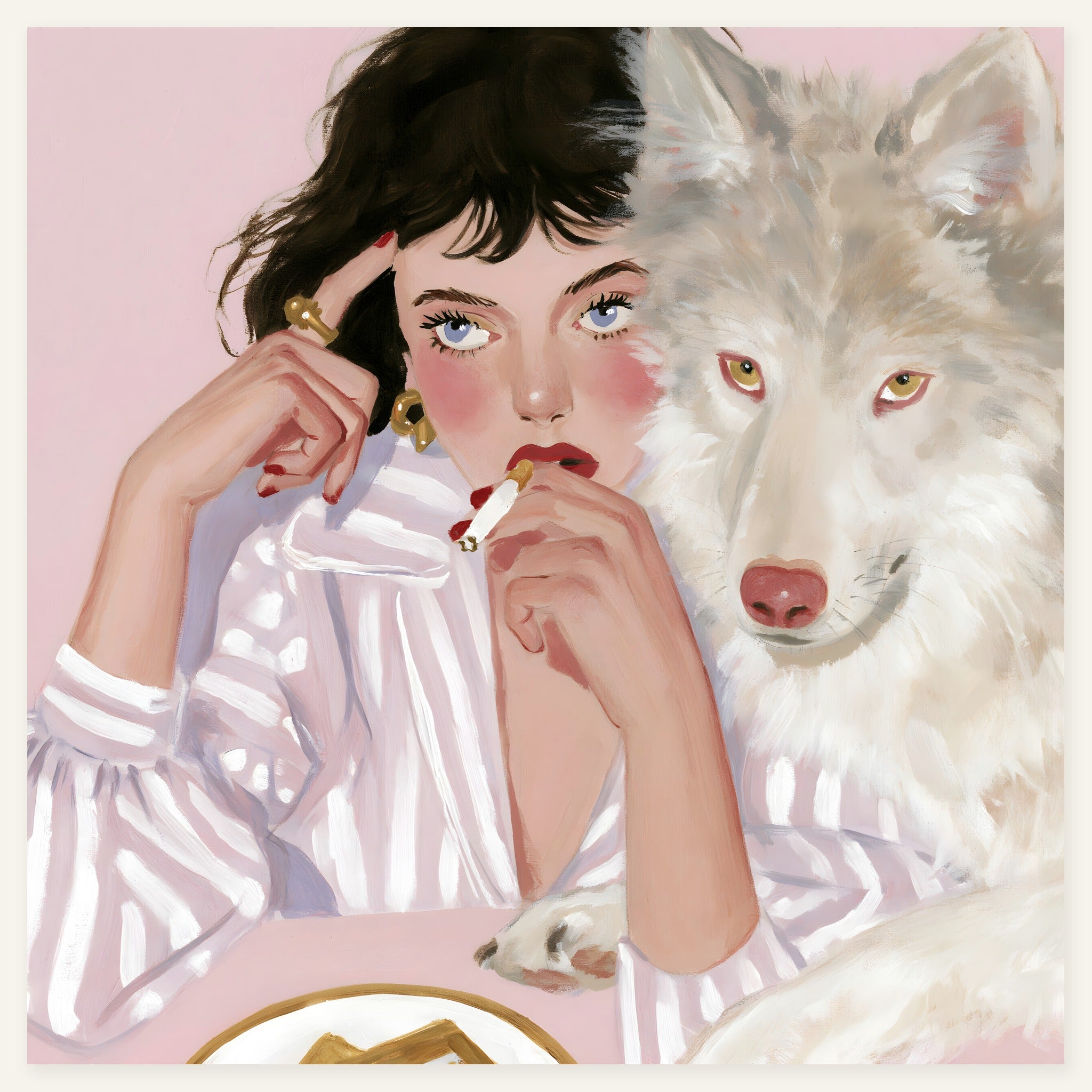 Tender Echo — art print by paintmoon