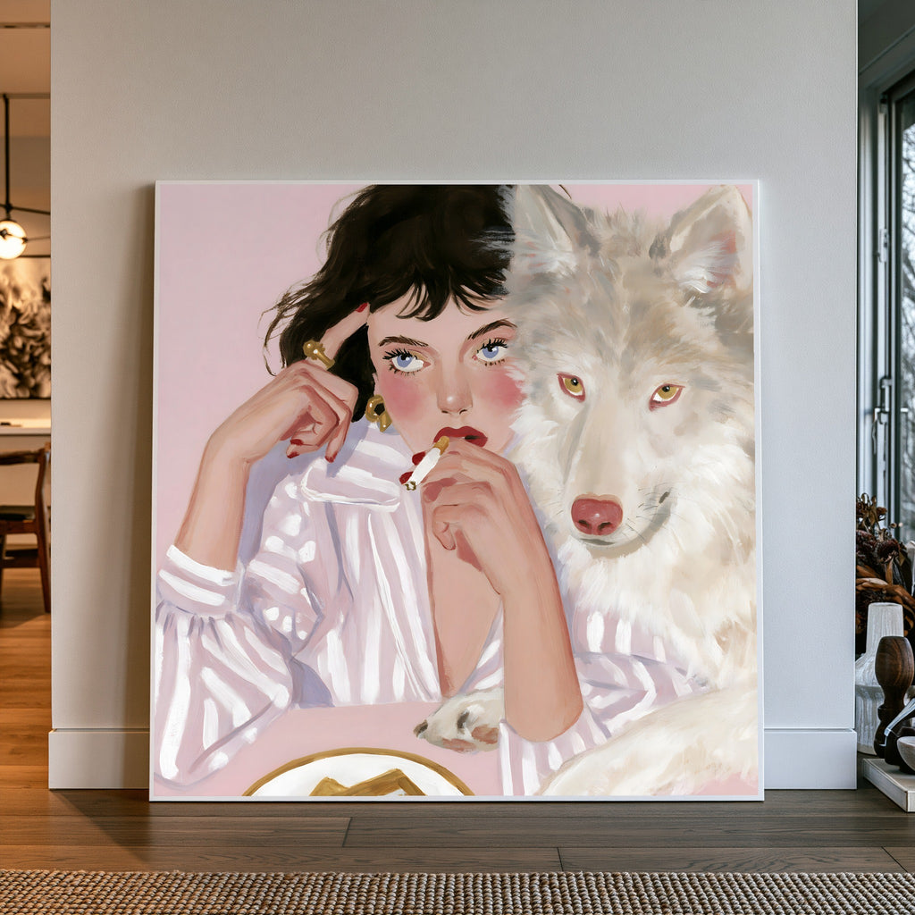 Tender Echo — art print by paintmoon