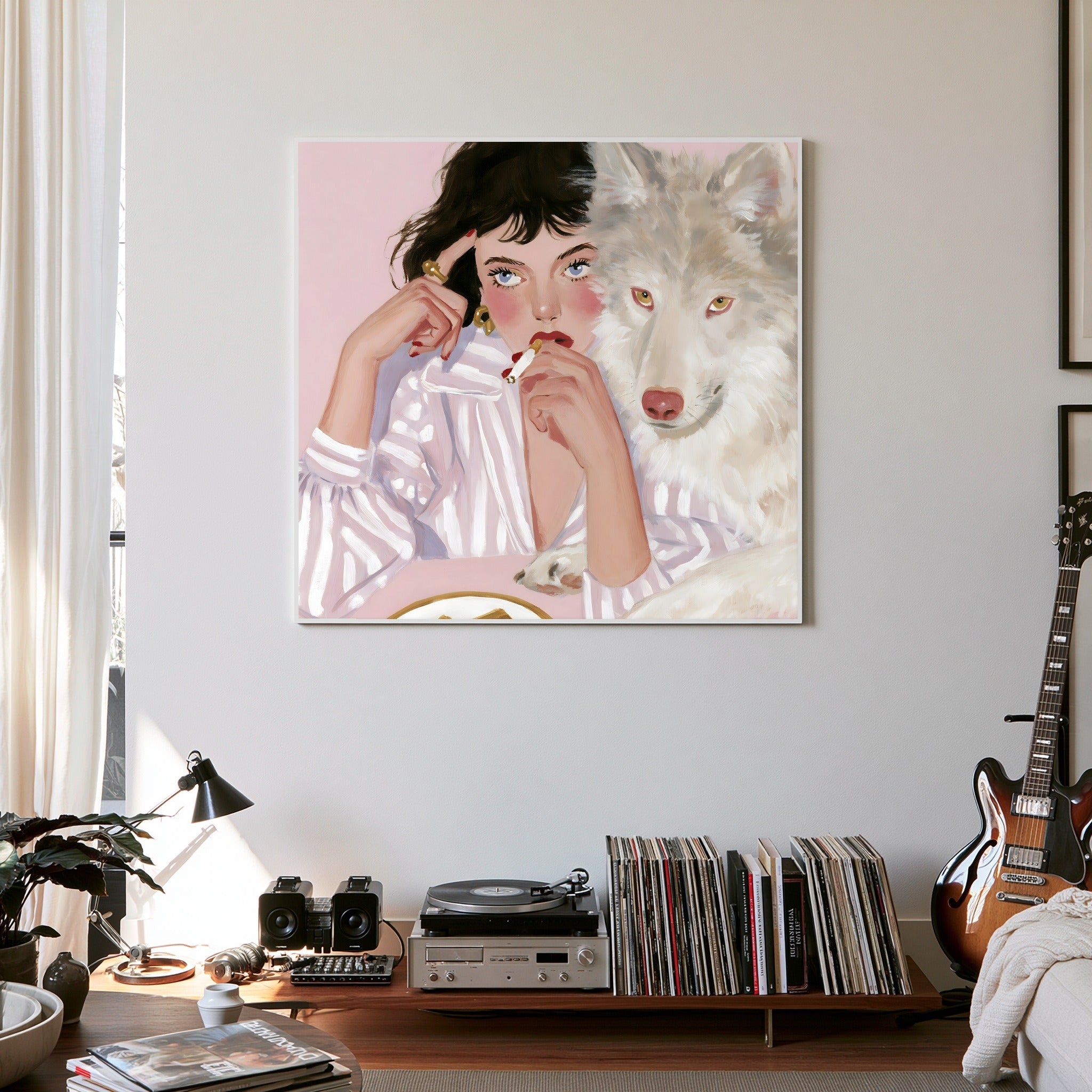 Tender Echo — art print by paintmoon