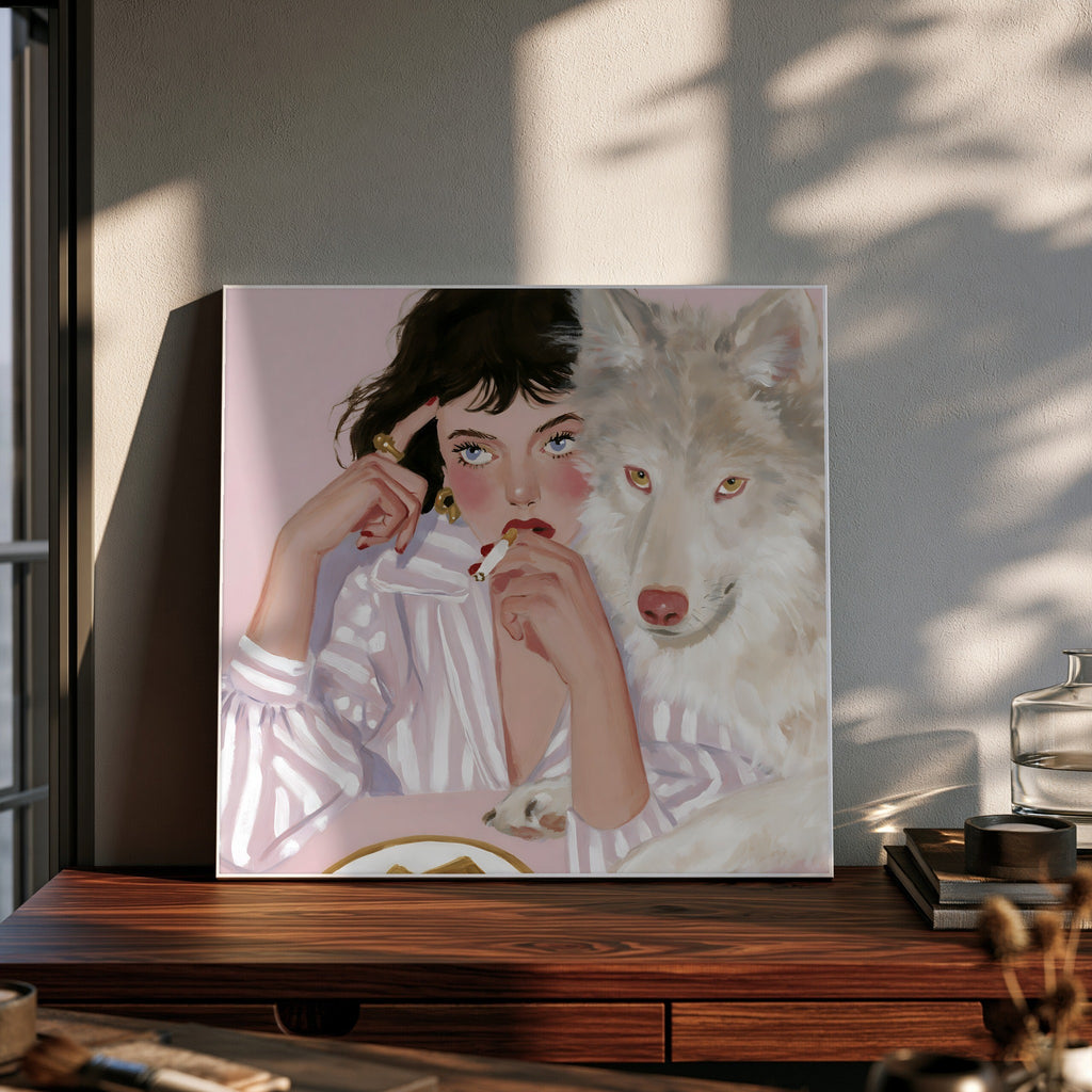 Tender Echo — art print by paintmoon