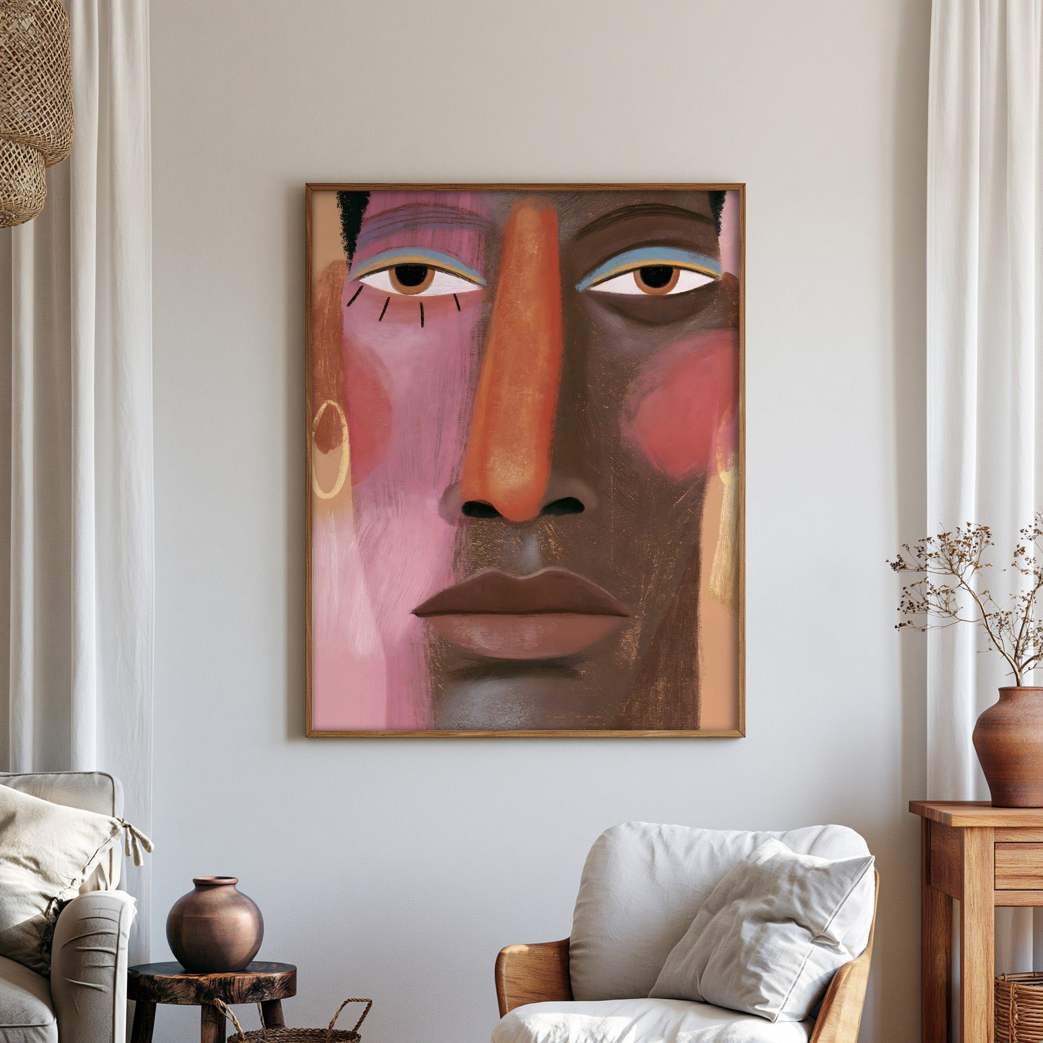 Afterglow Waiting — art print by paintmoon