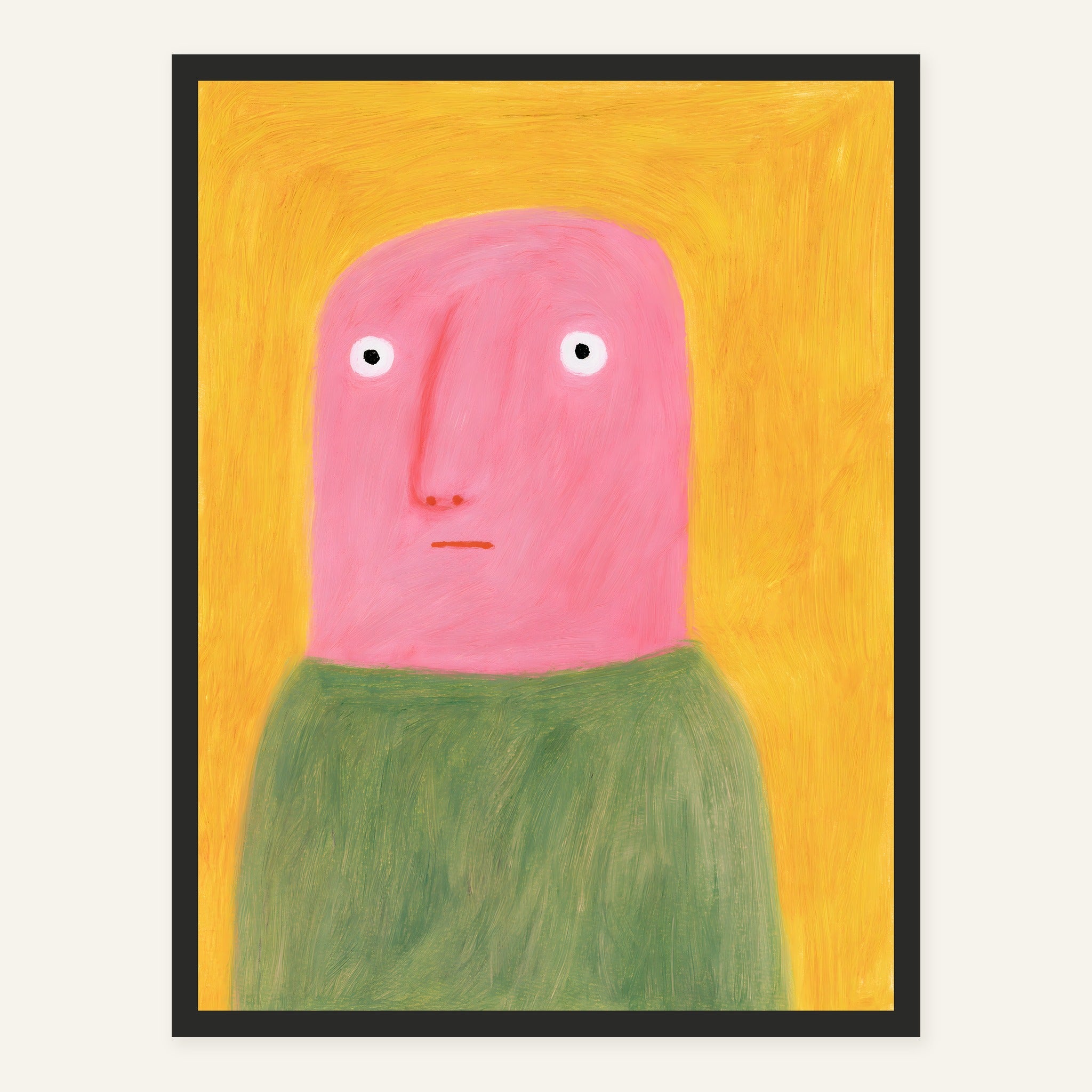 Saffron Hush — Black frame