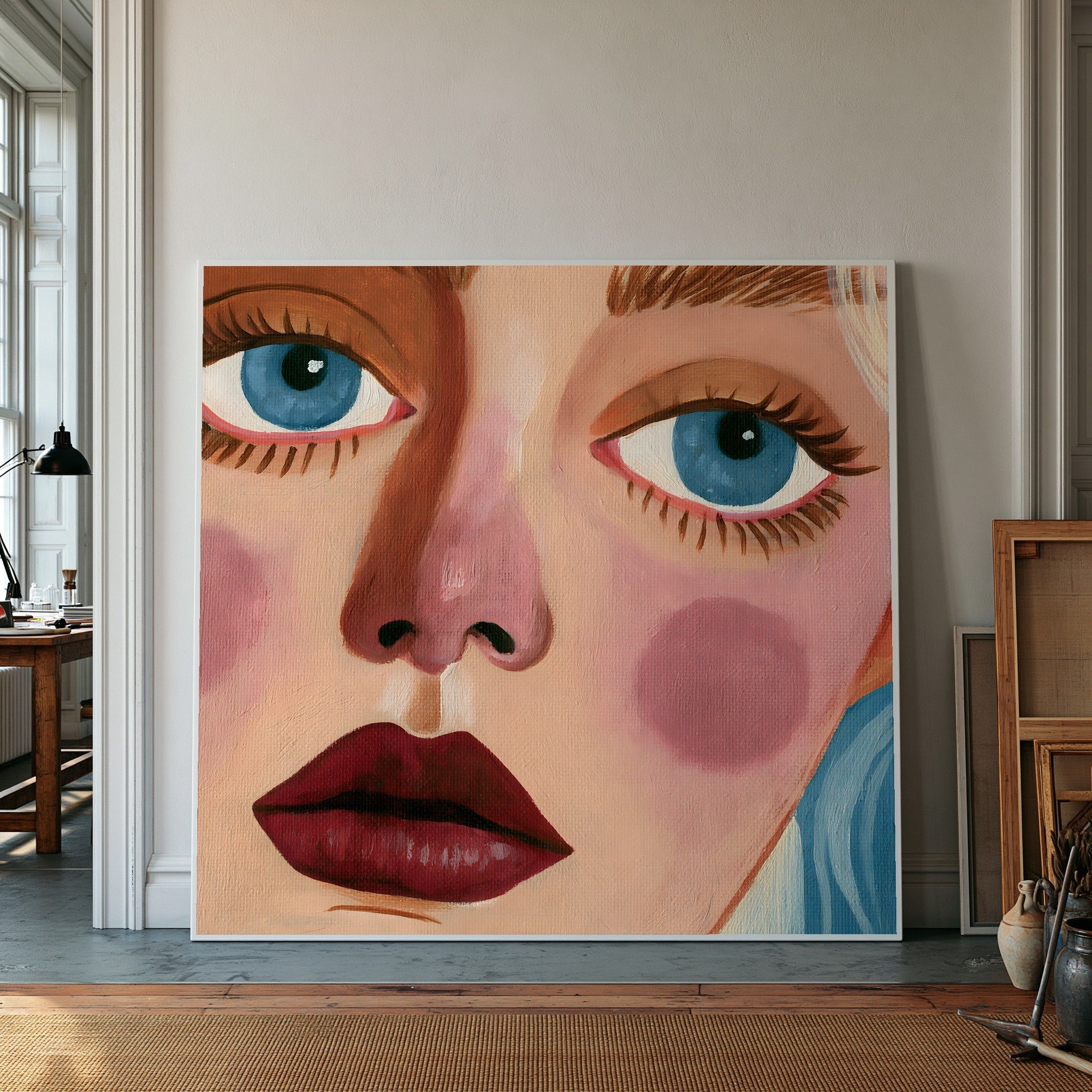 Velvet Brief — art print by paintmoon