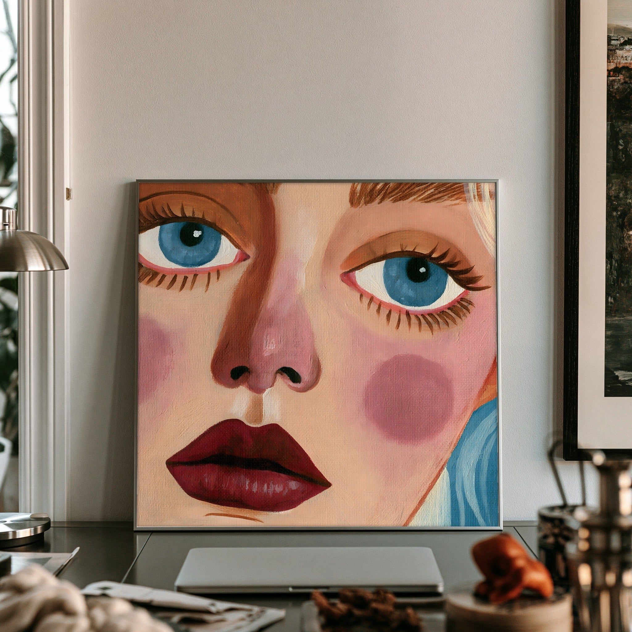 Velvet Brief — art print by paintmoon