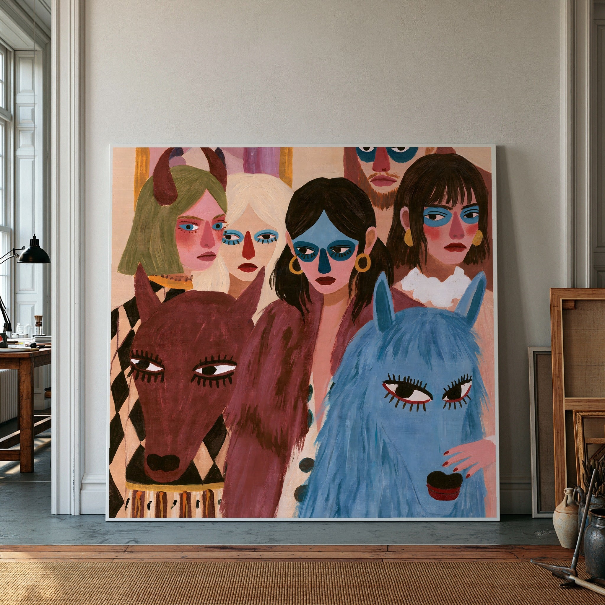 Velvet Afterglow — art print by paintmoon