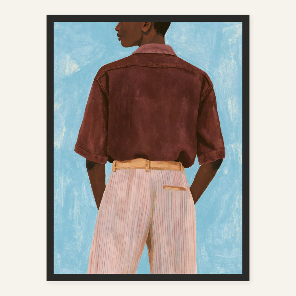 Quiet Backstep — Black frame