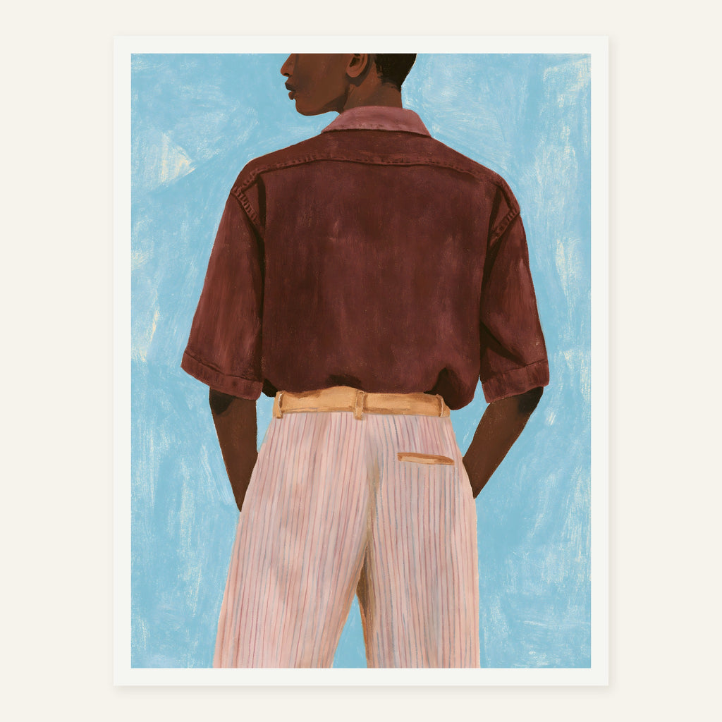 Quiet Backstep — White frame