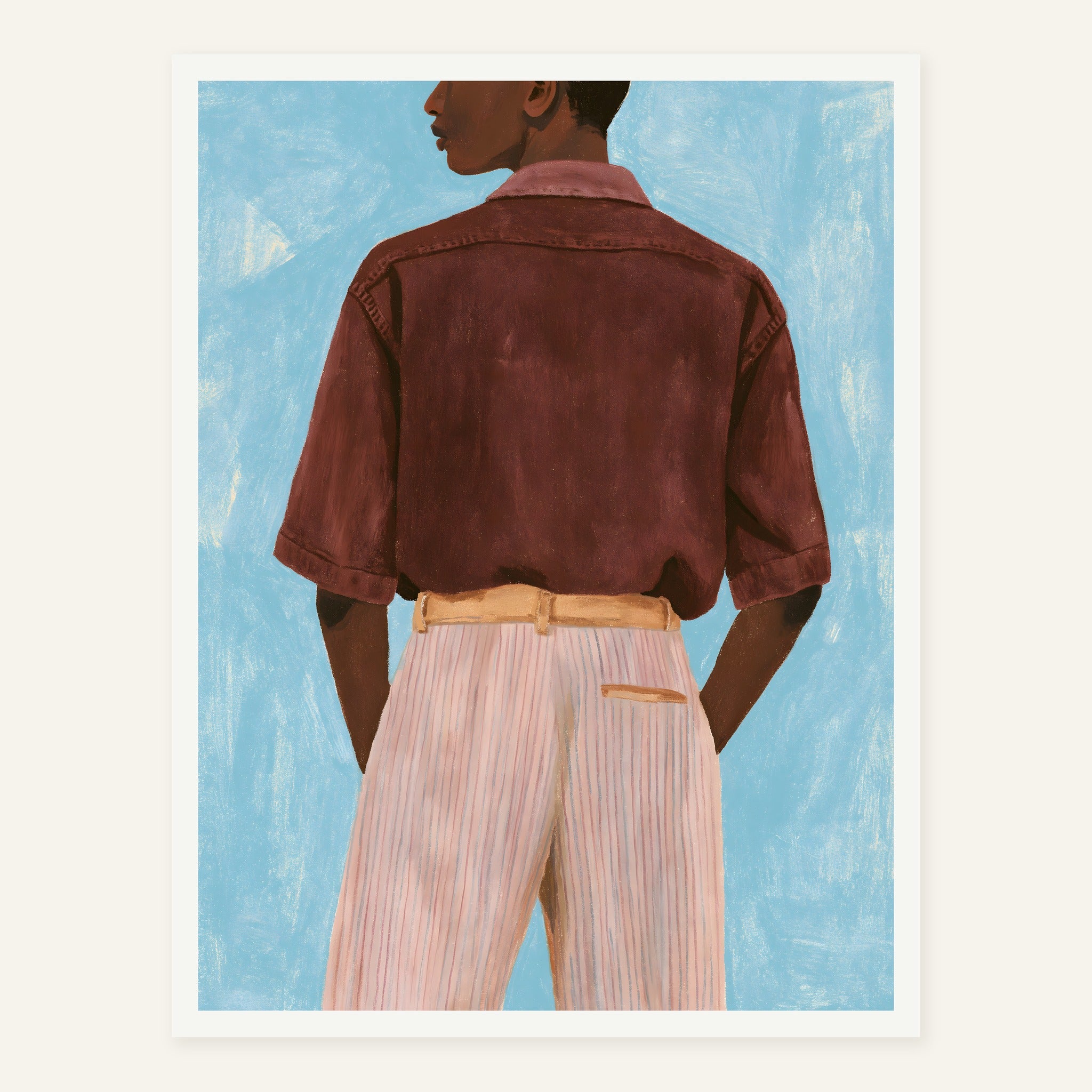 Quiet Backstep — White frame