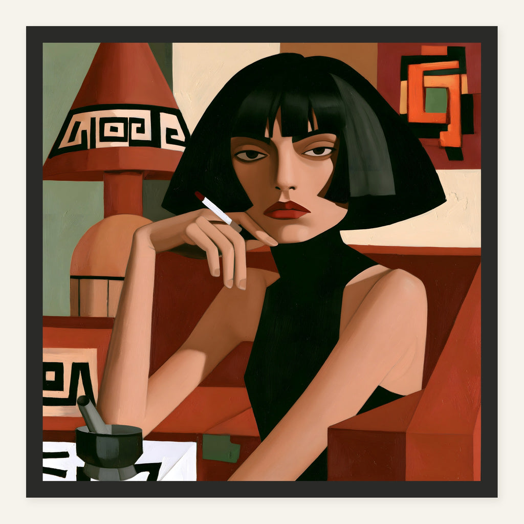 Hold the Sigh — Black frame