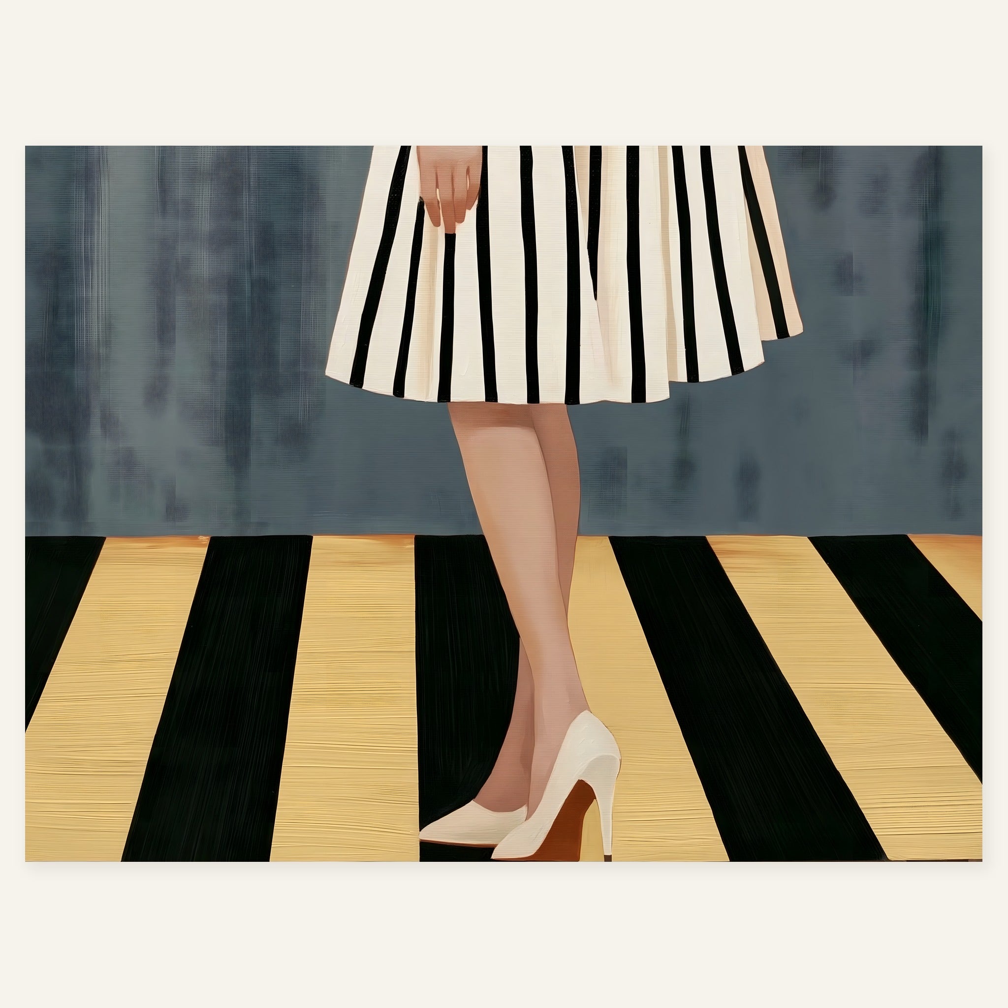 Late Stepwise — art print by paintmoon