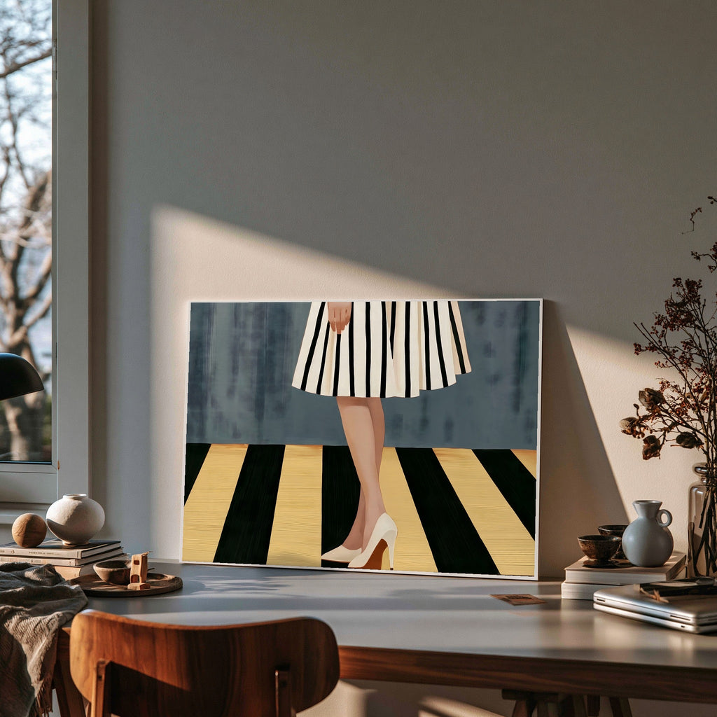 Late Stepwise — art print by paintmoon