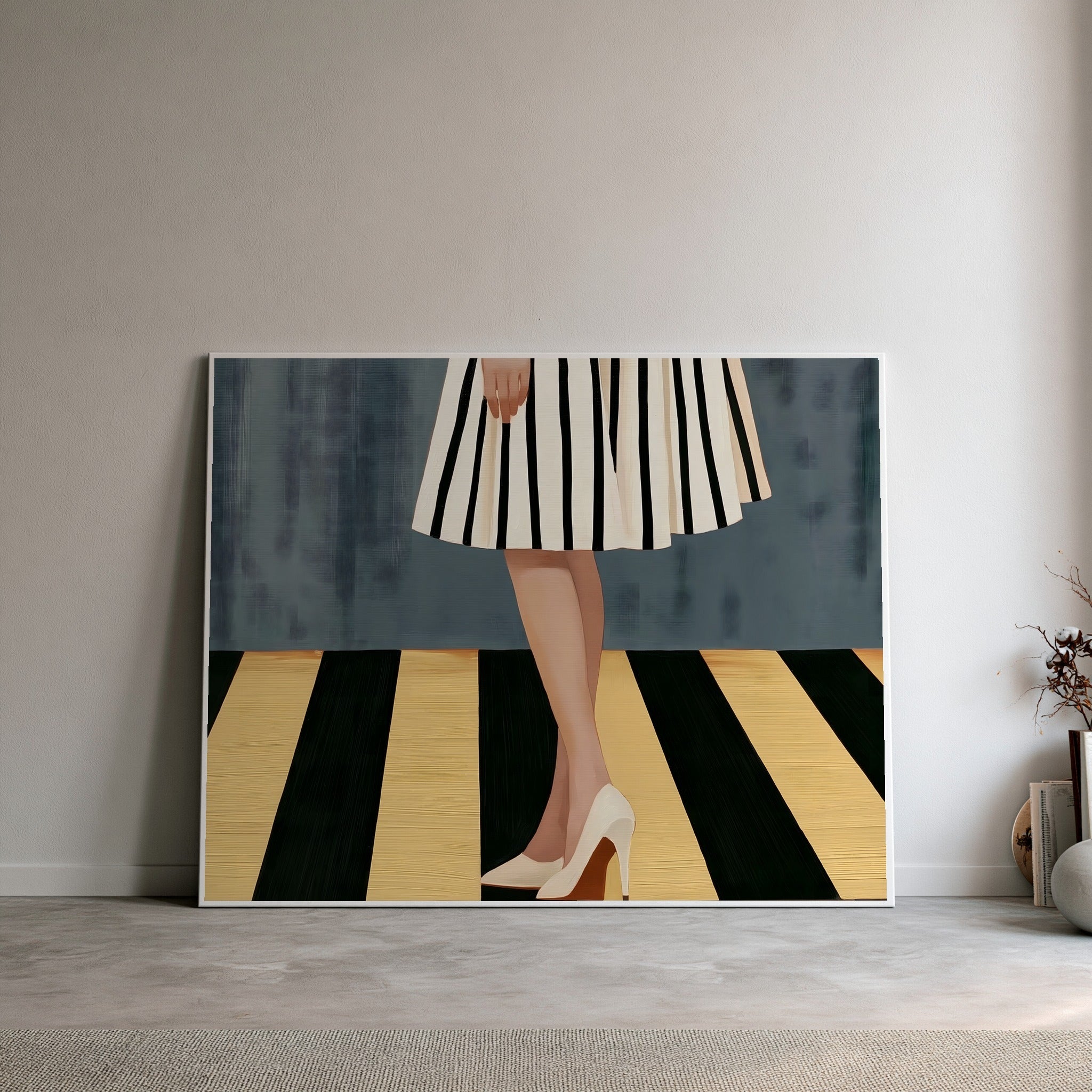 Late Stepwise — art print by paintmoon