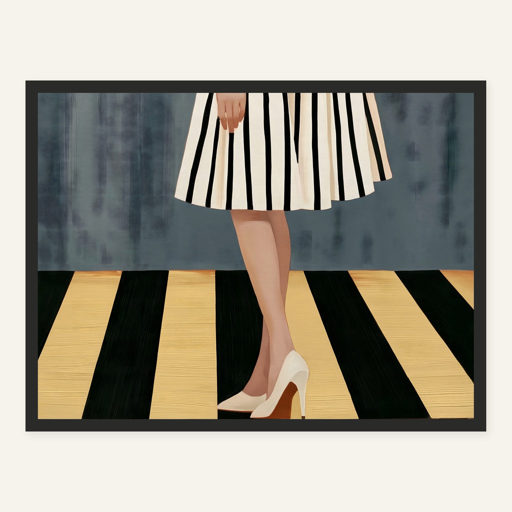 Late Stepwise — Black frame