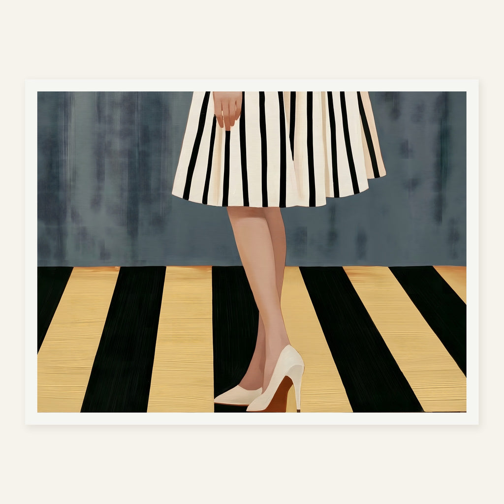 Late Stepwise — White frame