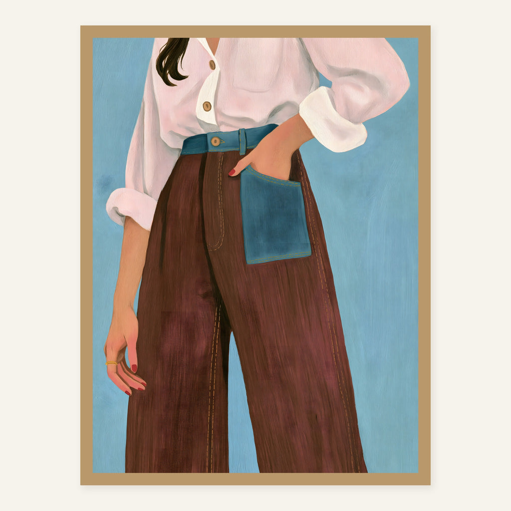Sideward Hold — Wood frame