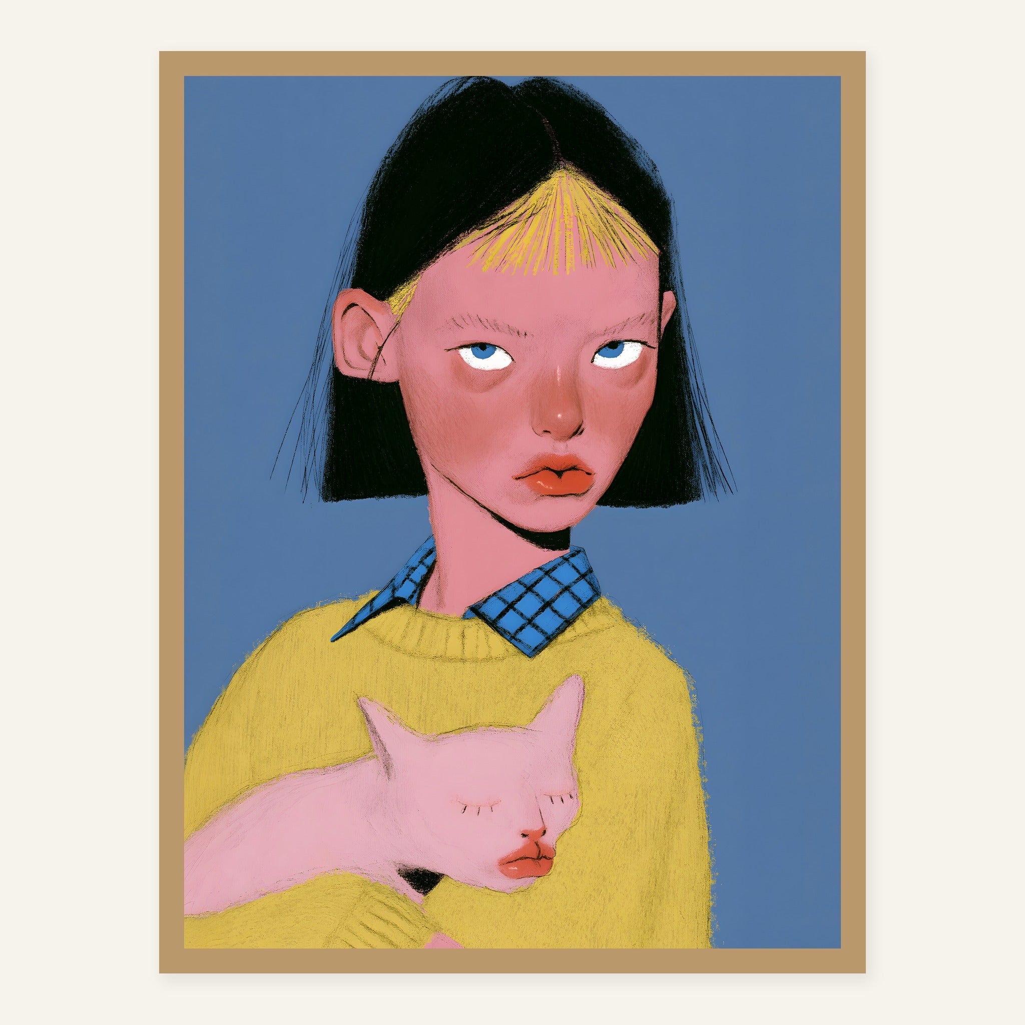Somewhere Soft — Wood frame