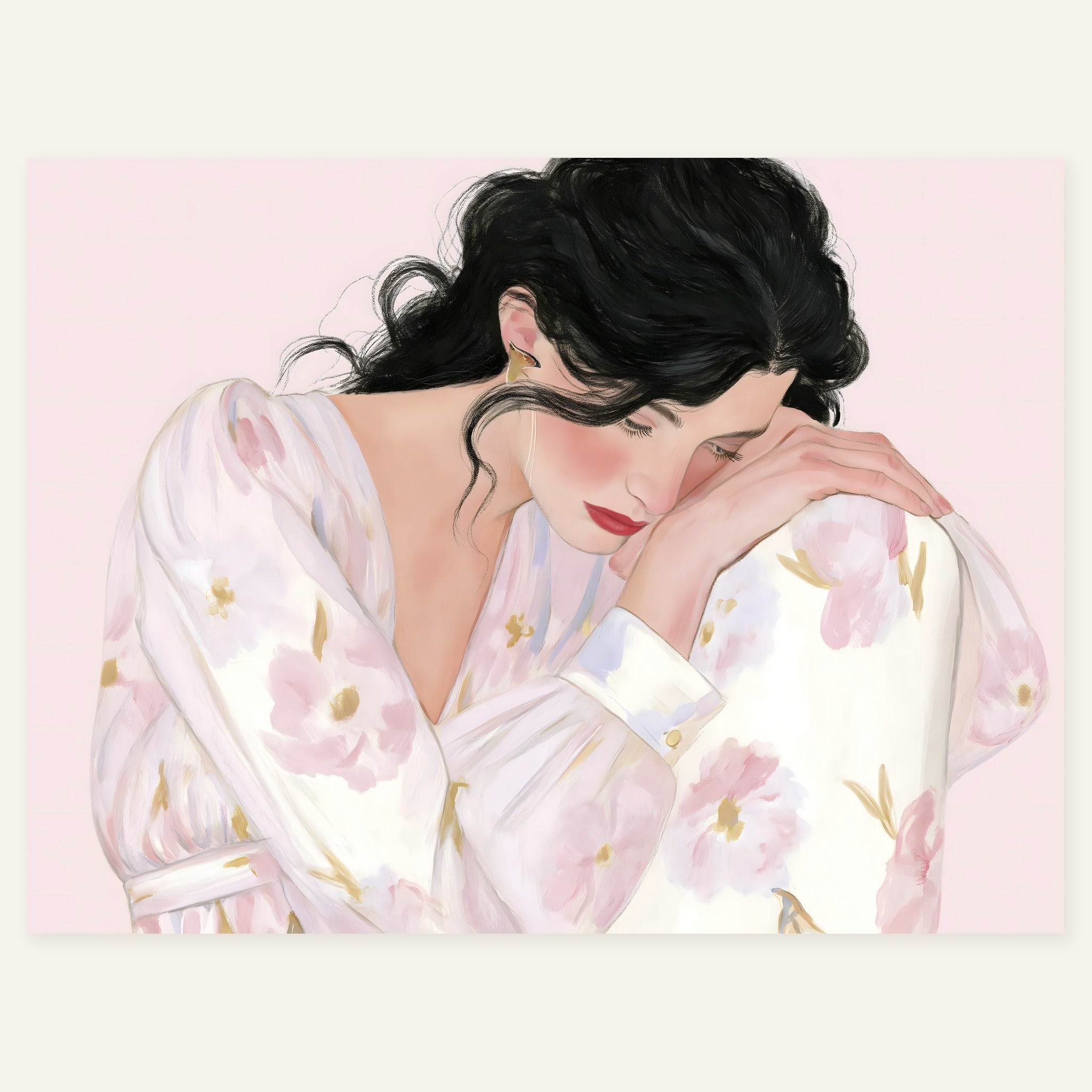 Velvet Whisper — art print by paintmoon