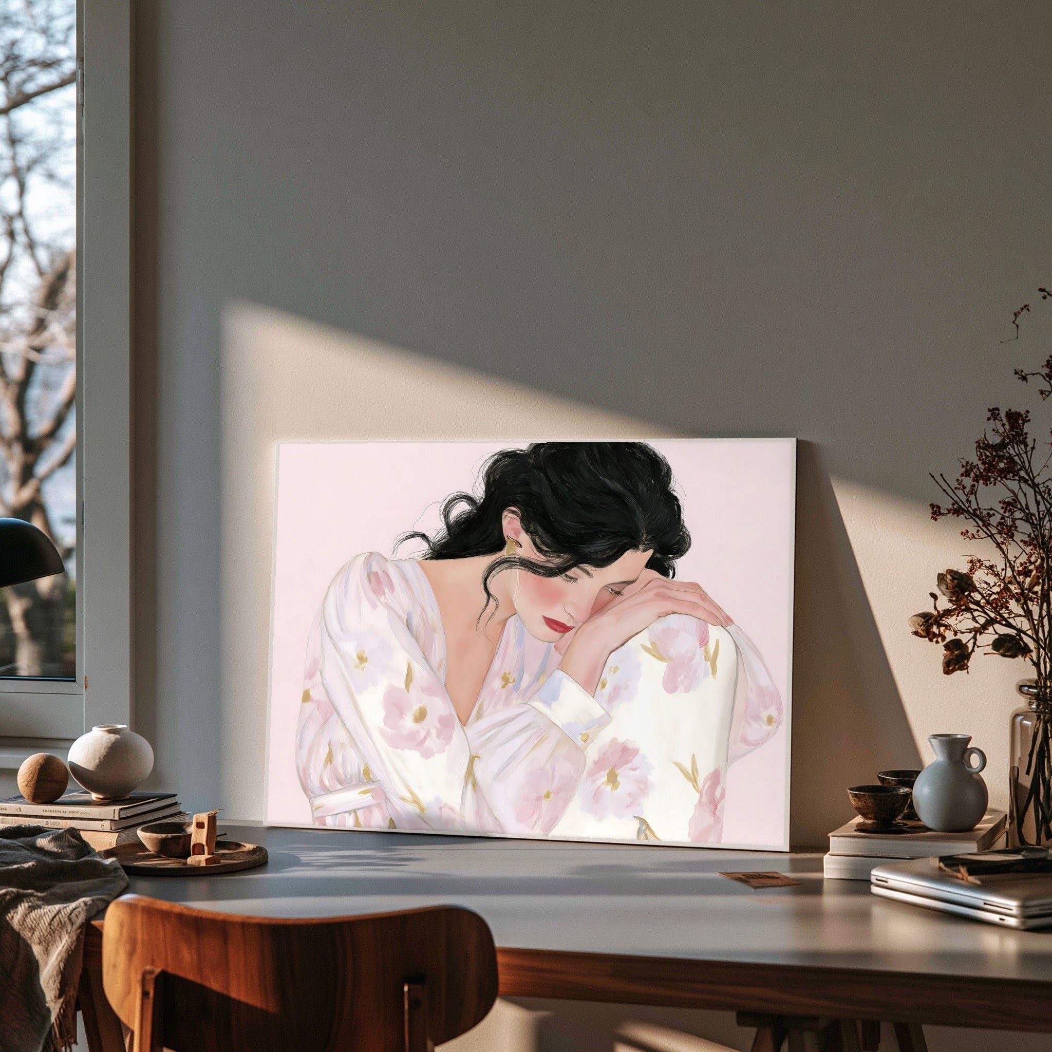 Velvet Whisper — art print by paintmoon