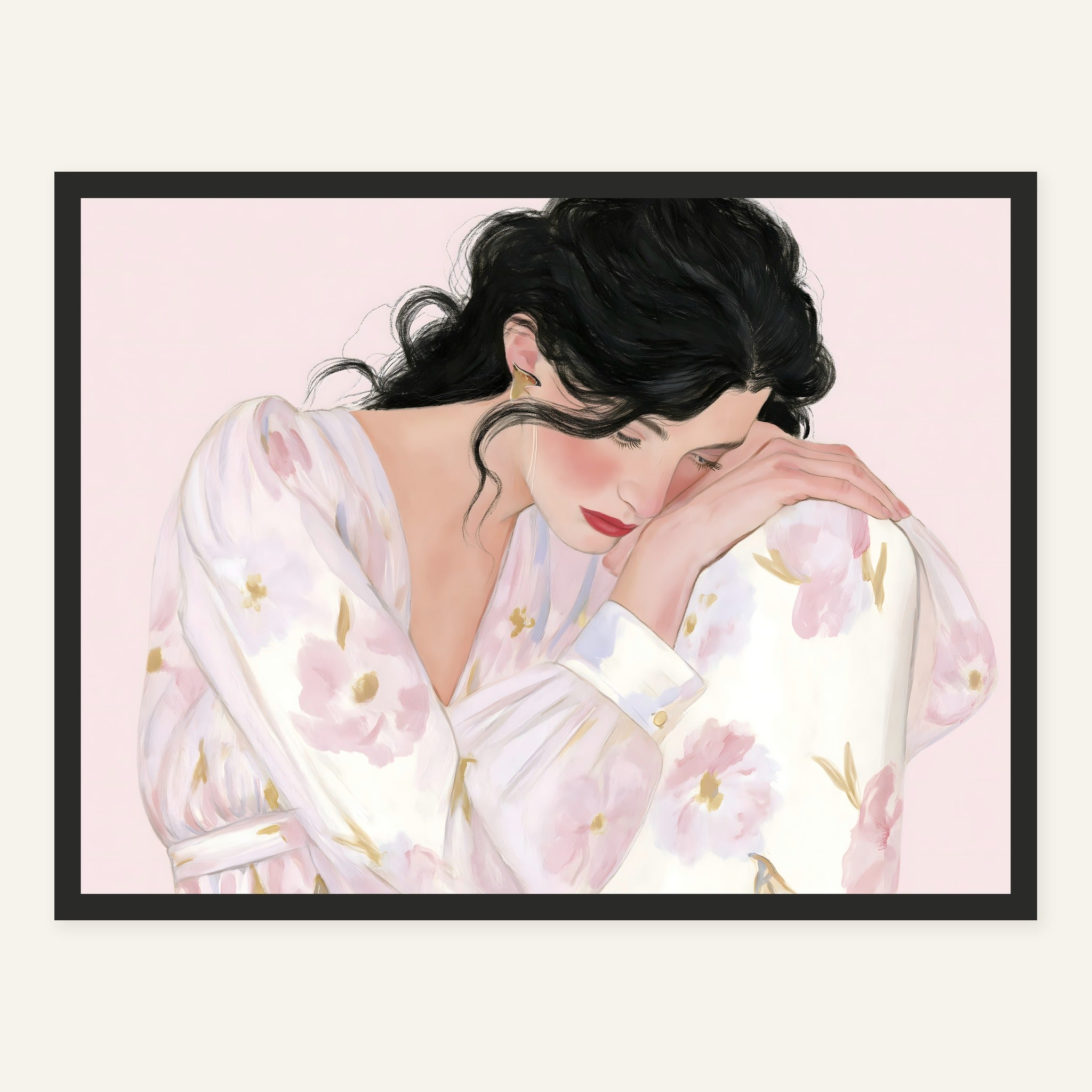 Velvet Whisper — Black frame