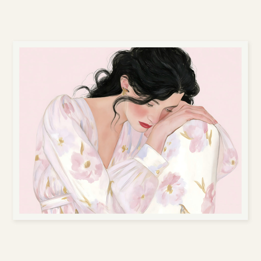 Velvet Whisper — White frame