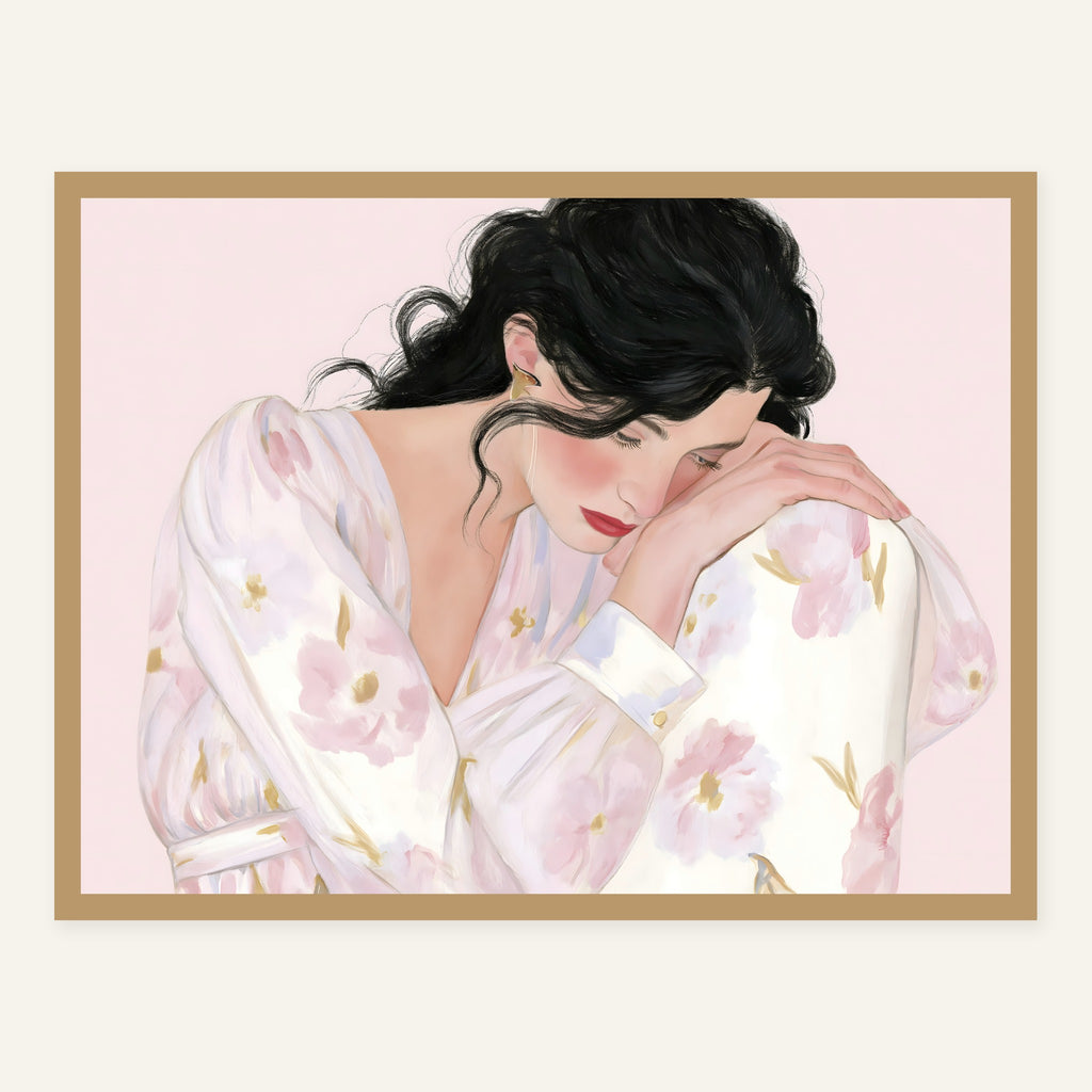 Velvet Whisper — Wood frame