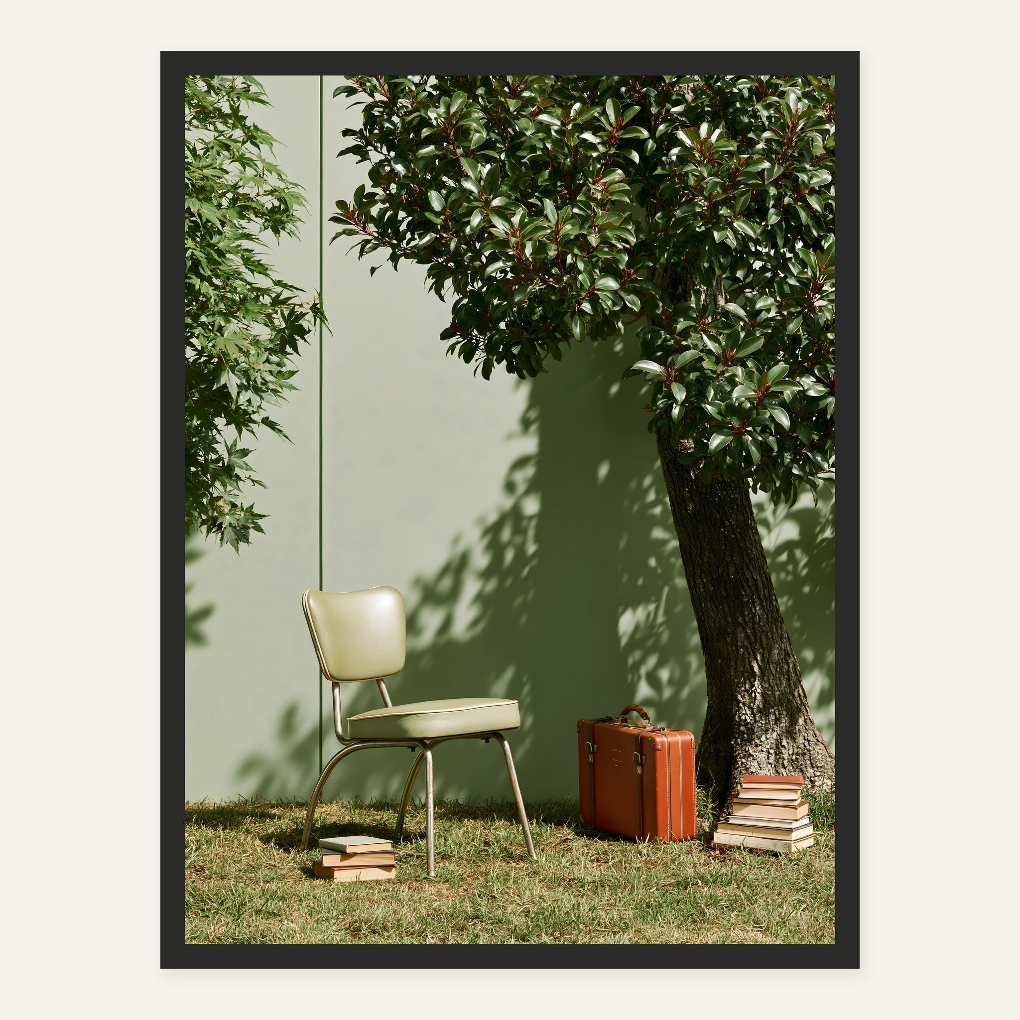 Under the Leaves — Black frame