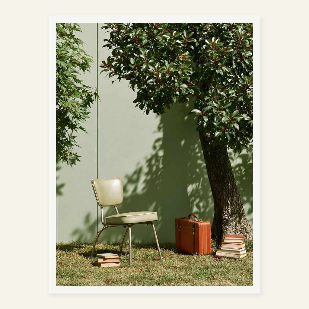 Under the Leaves — White frame