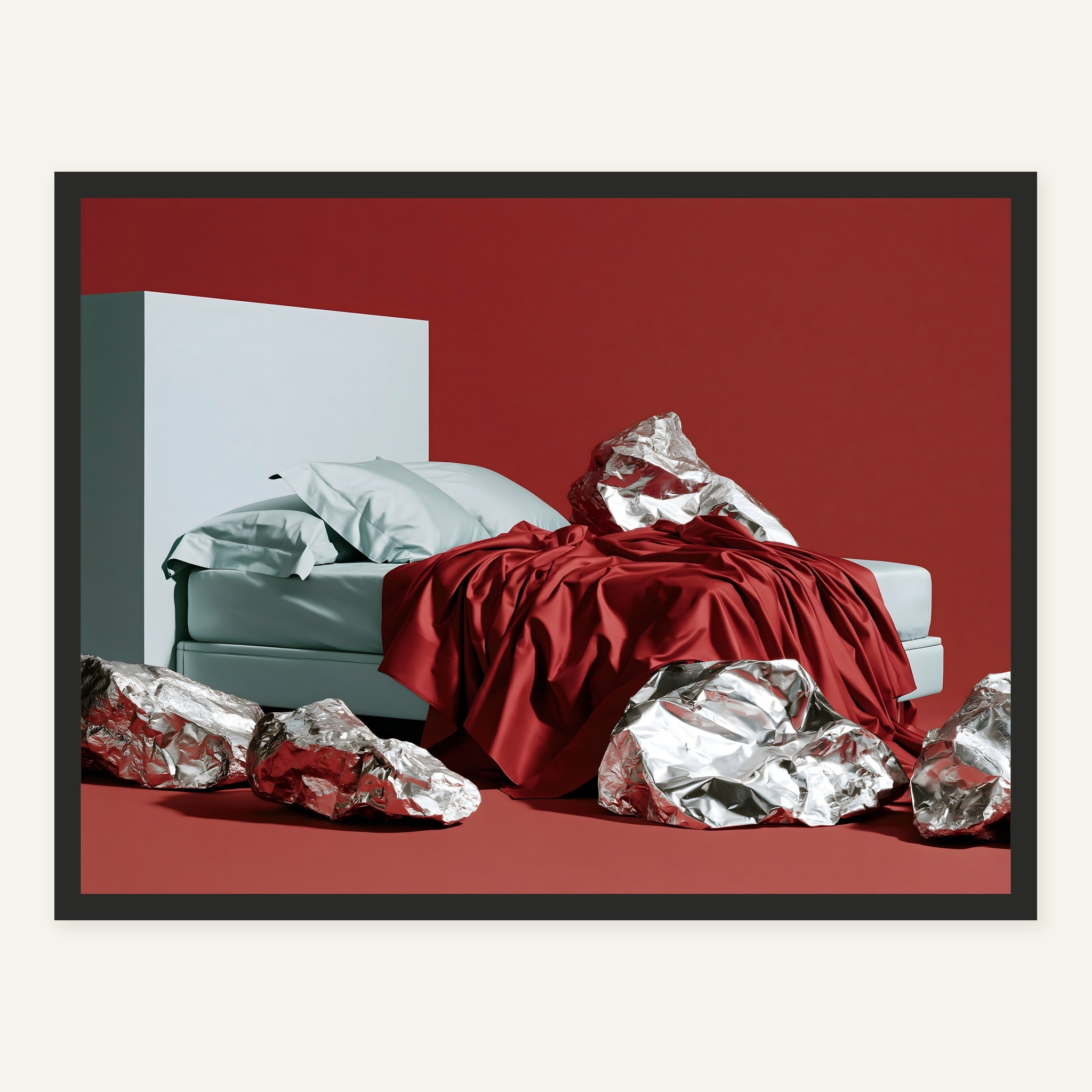 Crimson Layover — Black frame
