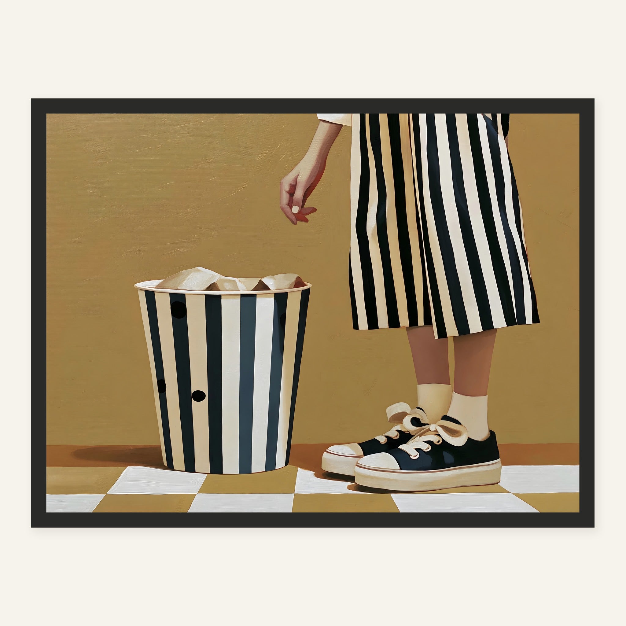 After the Checkout — Black frame