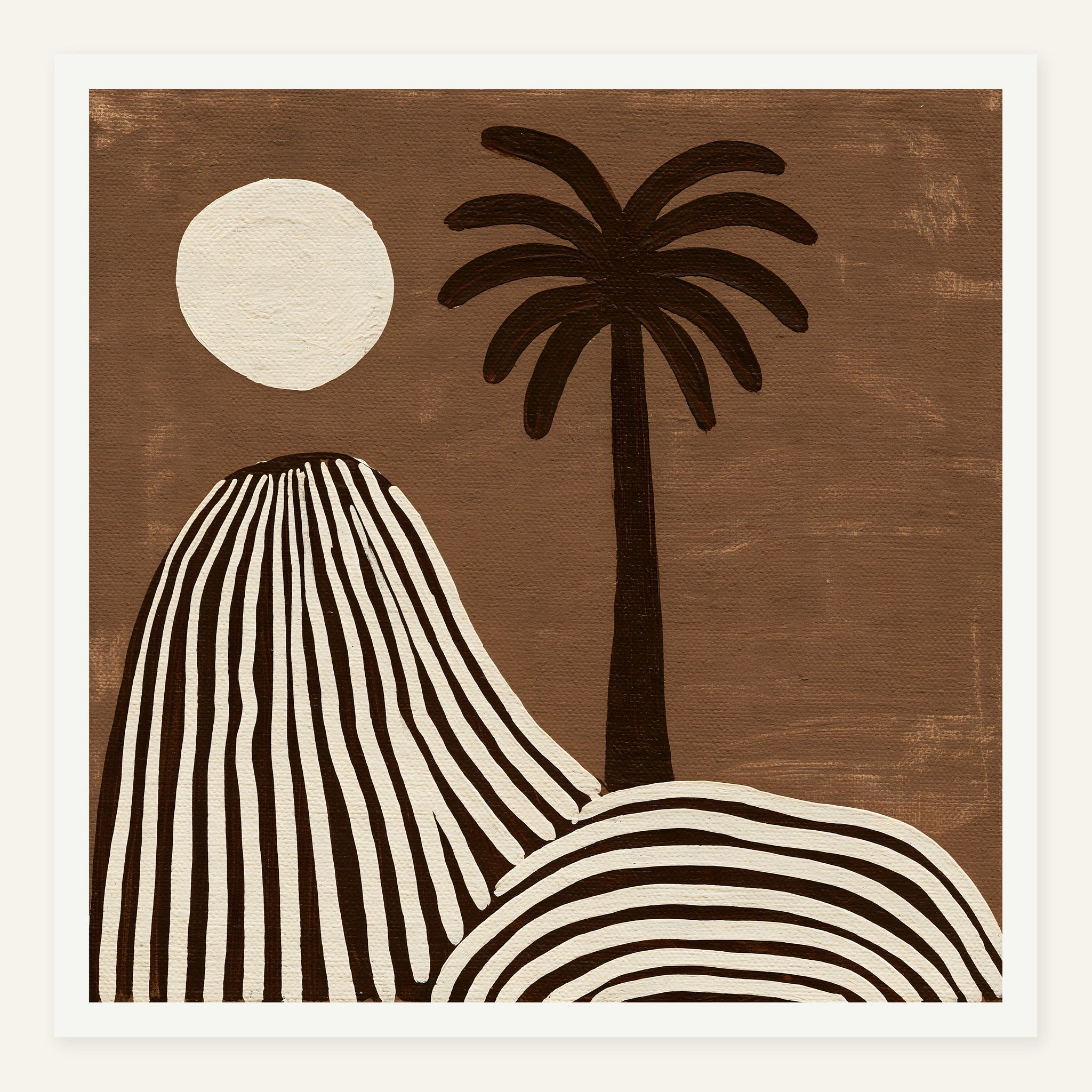 Unfolding Pulse — White frame