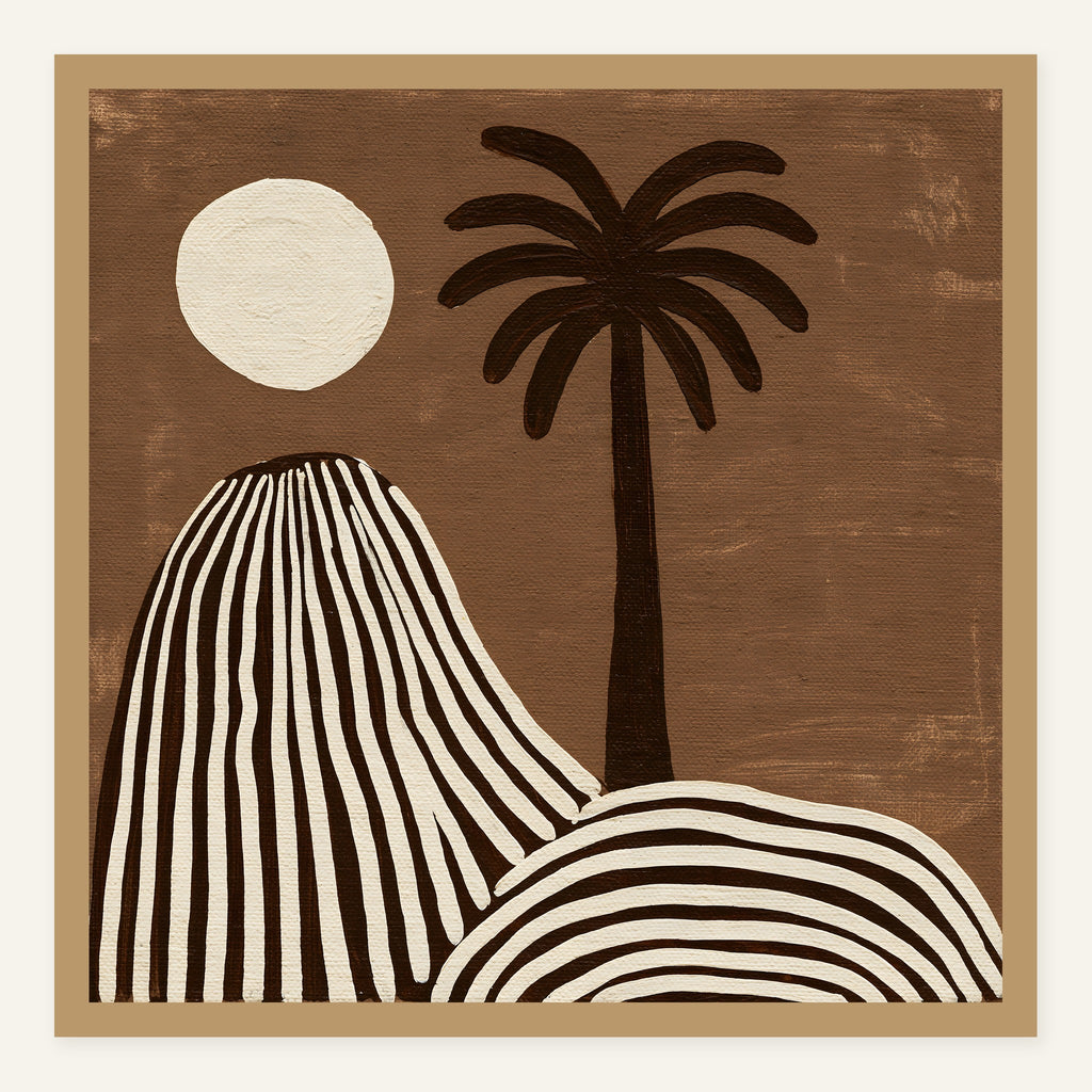 Unfolding Pulse — Wood frame